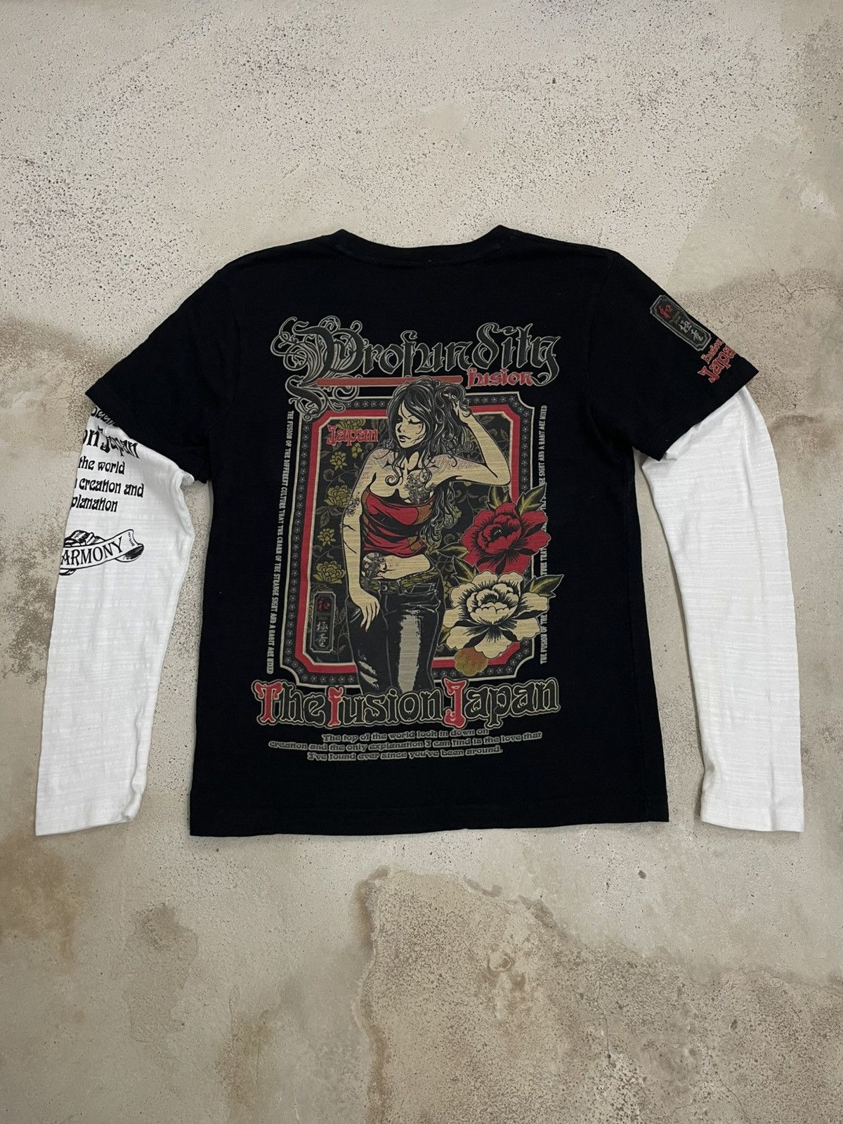Karakuri Tamashii Fusion Japan Layer Sleeve Eastern Iconography Woman Culture Size US S / EU 44-46 / 1 - 1 Thumbnail