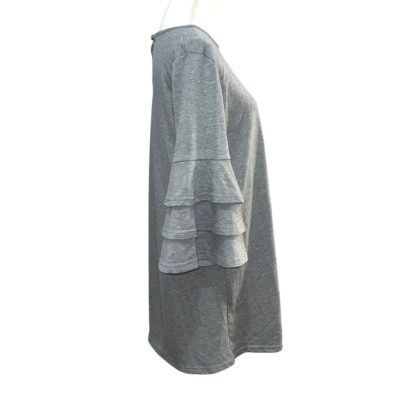 Other Simply Southern Gray Winston 3/4 Bell Sleeve Tunic Dress XL Size XL / US 12-14 / IT 48-50 - 4 Thumbnail