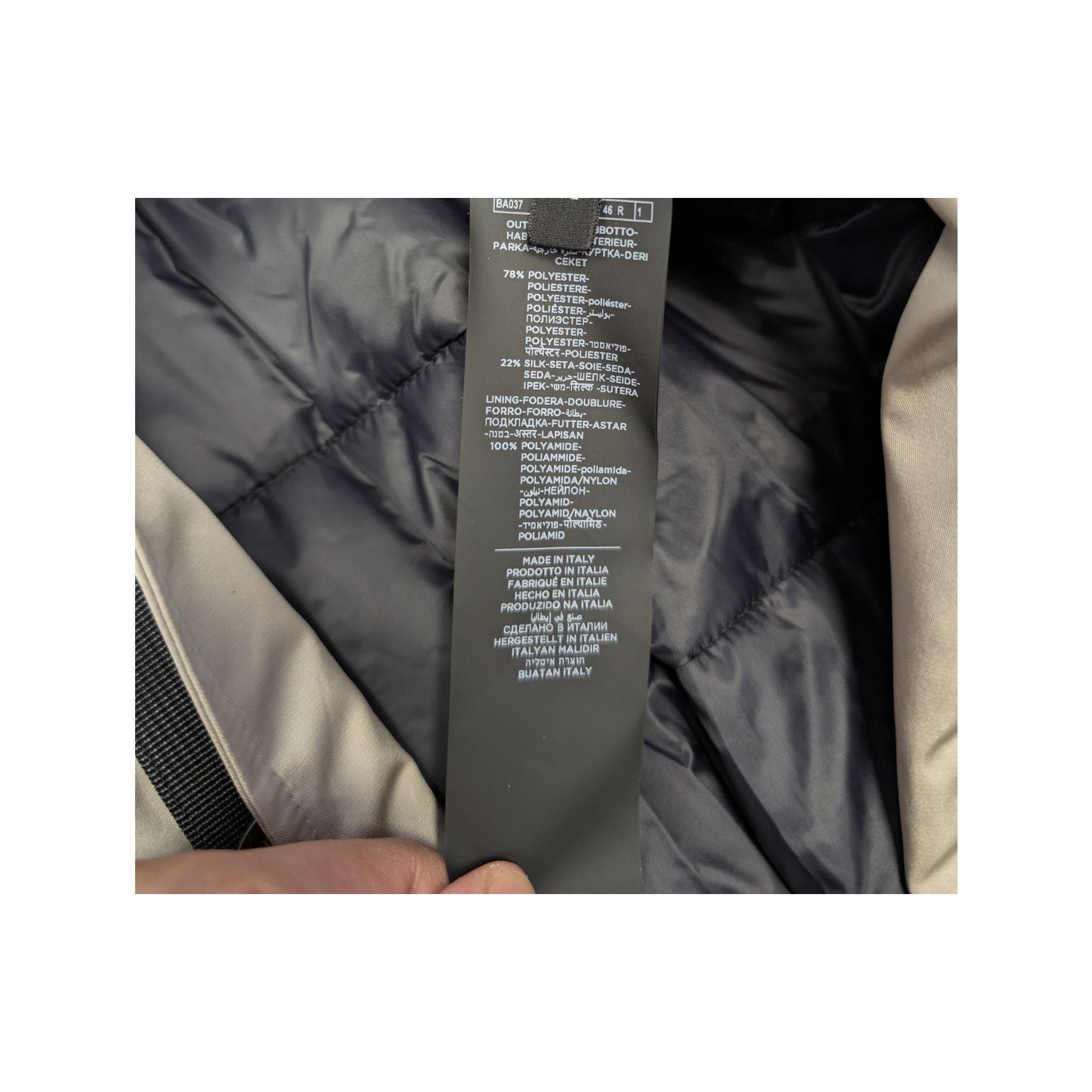 Tom Ford o1rshd1 Sport Formal Outerwear Morning Coat in Beige 54 Size US L / EU 52-54 / 3 - 15 Thumbnail