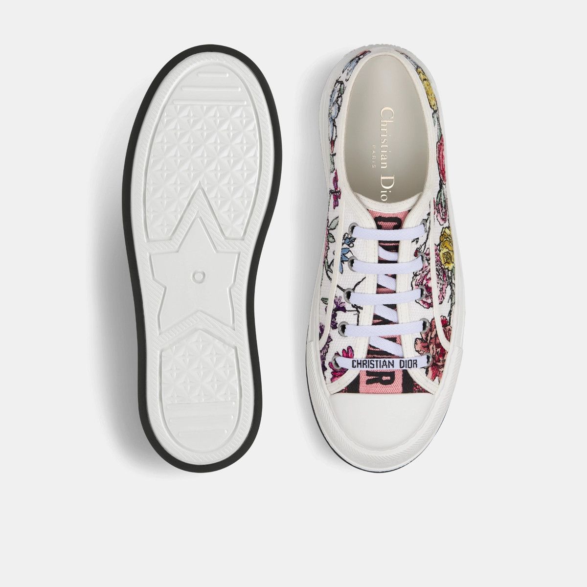 Dior o1bcso1str1224 Sneaker in White & Multicolor Size US 7 / IT 37 - 5 Thumbnail