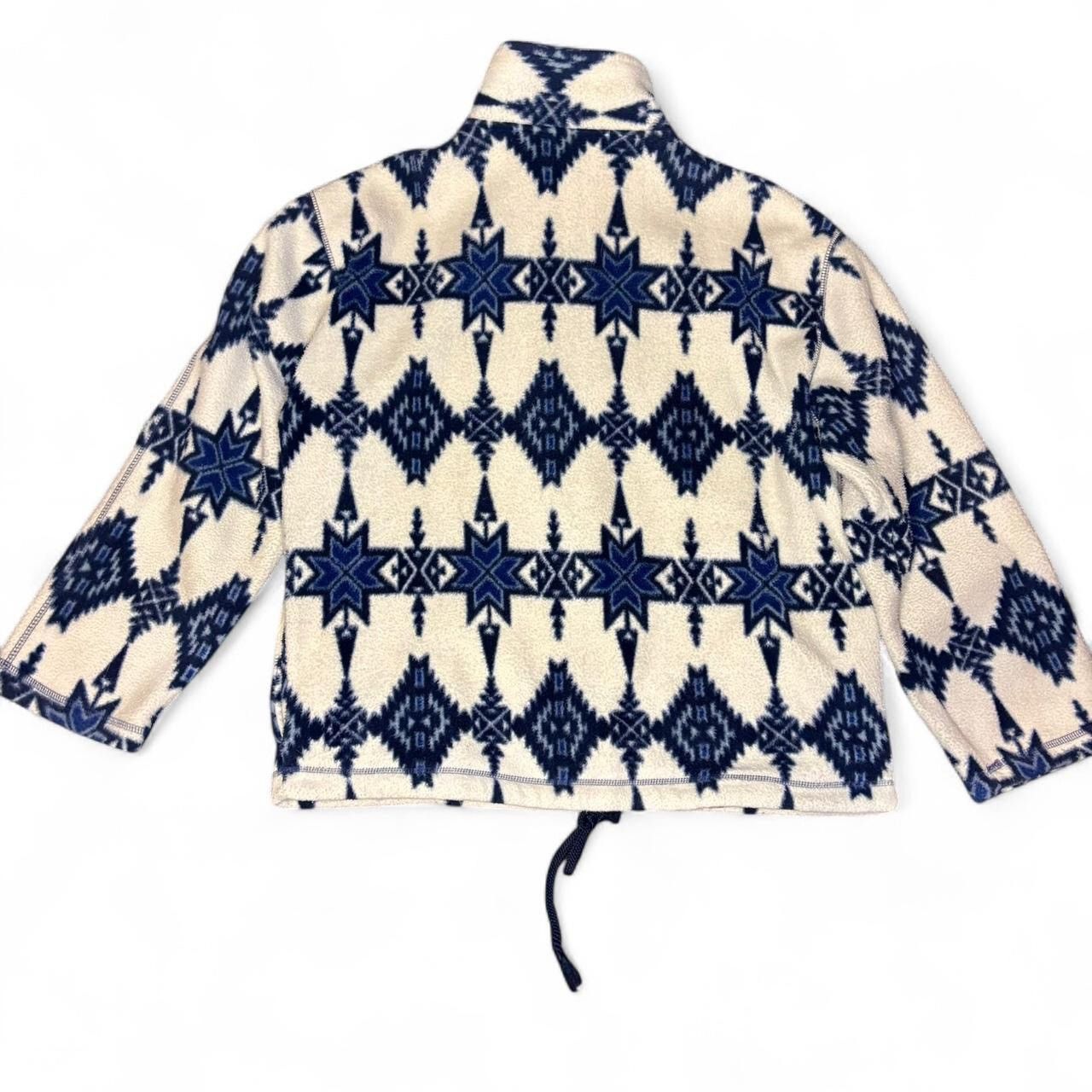 American Eagle Outfitters American Eagle vintage 90’s Aztec fleece quarter zip sweater Size US M / EU 48-50 / 2 - 3 Thumbnail