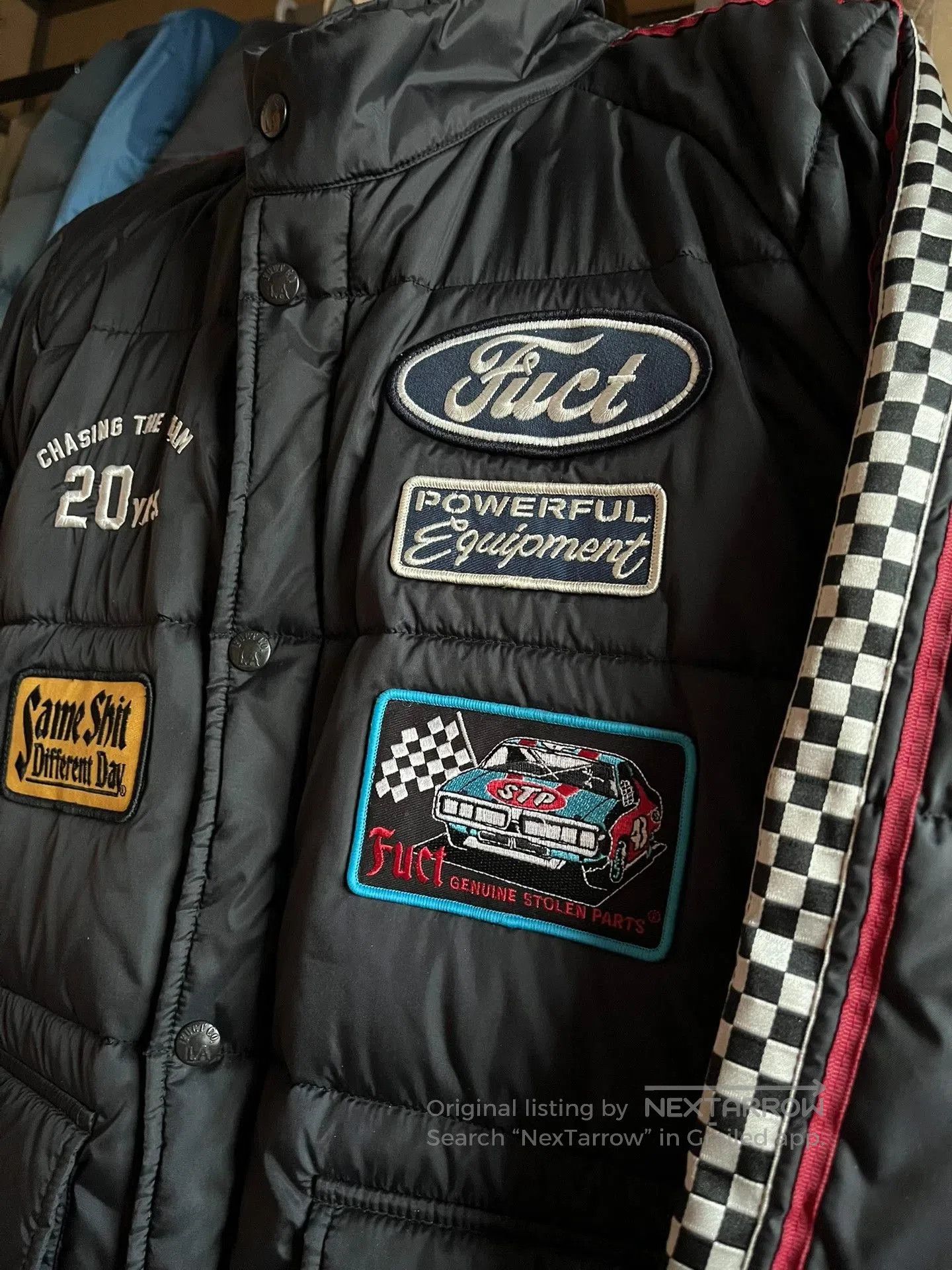 FUCT FUCT Track Puffer Jacket. Size US M / EU 48-50 / 2 - 3 Thumbnail