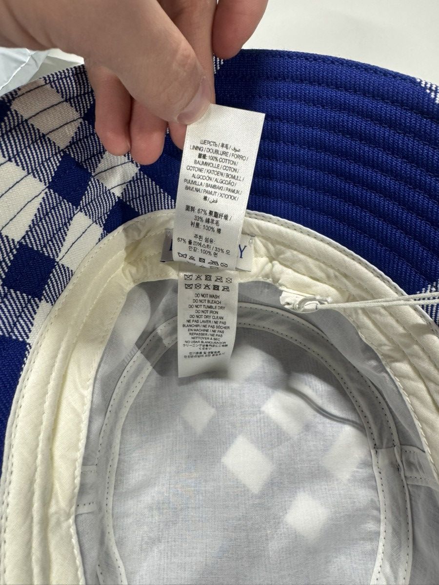 Burberry Burberry Classic Check Bucket Hat 600$ Size ONE SIZE - 5 Thumbnail