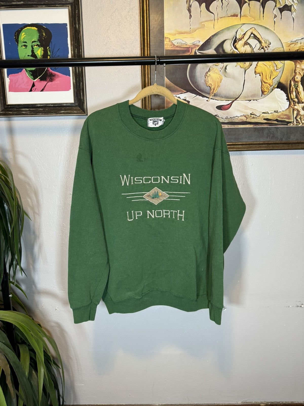 Vintage Vintage Up North Wisconsin Sweatshirt Size US L / EU 52-54 / 3 - 1 Thumbnail