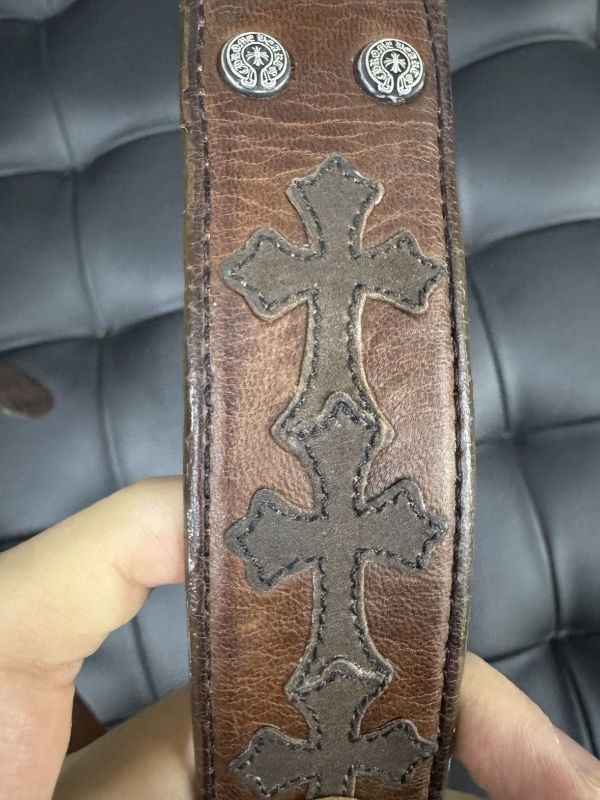 Chrome Hearts Chrome hearts blet Size 34 - 6 Thumbnail