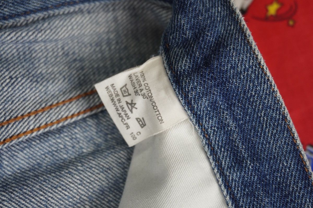 A.P.C. Vtg Apc jeans redline selvedge denim distressed grunge Size US 29 - 8 Thumbnail