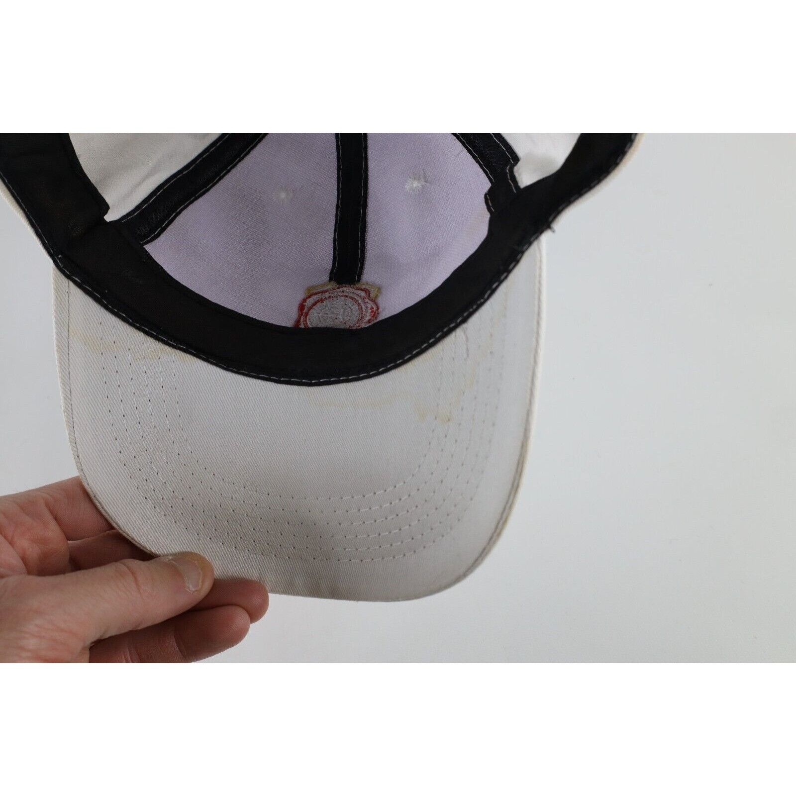 Vintage Vintage Distressed Jim Beam Whiskey Bourbon Strapback Hat Size ONE SIZE - 9 Thumbnail