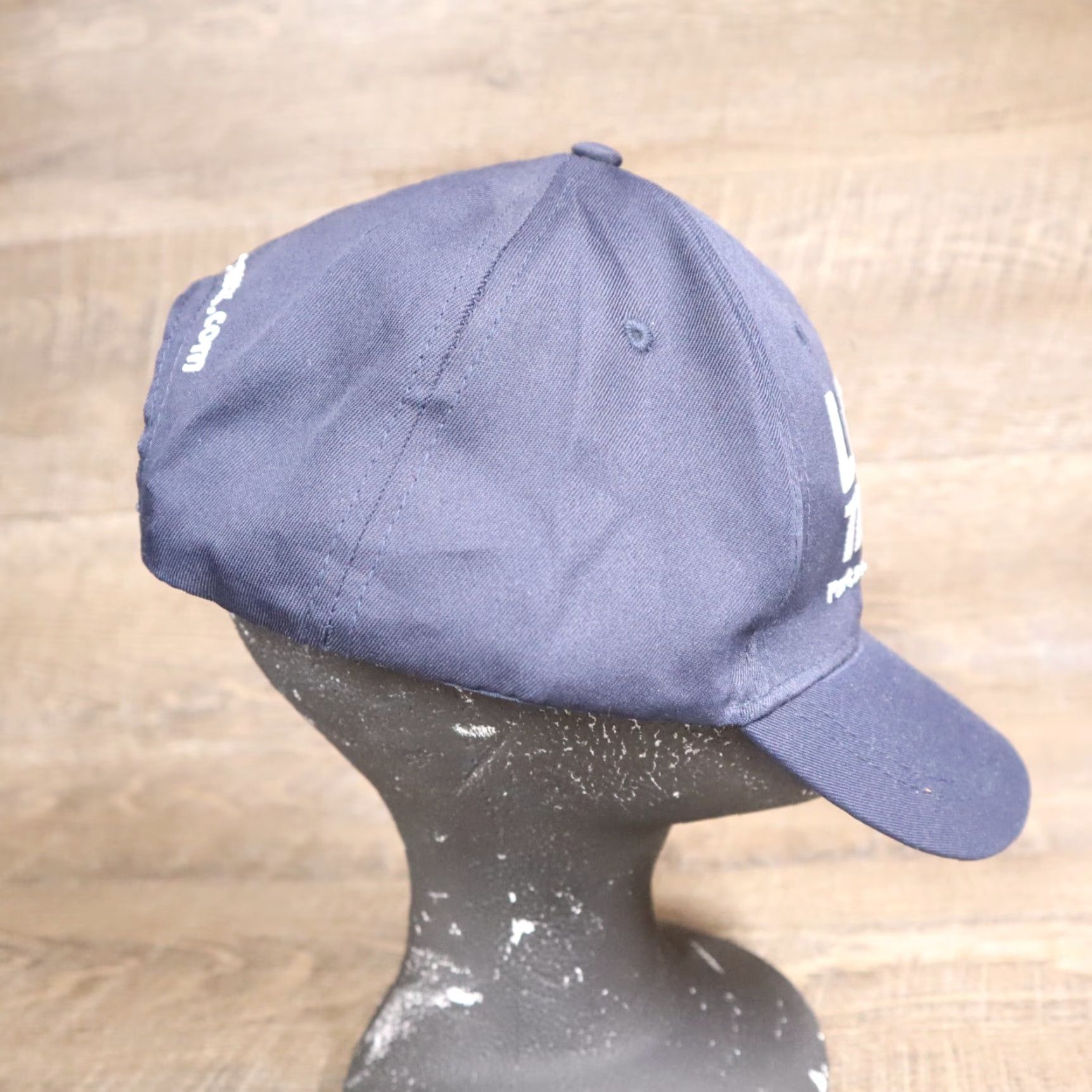 Vintage Baseball Cap LMC Truck Parts and Accessories Blue Snapback Hat Adult Adjustable Men's Unbranded Brand Leather? Size ONE SIZE - 3 Thumbnail