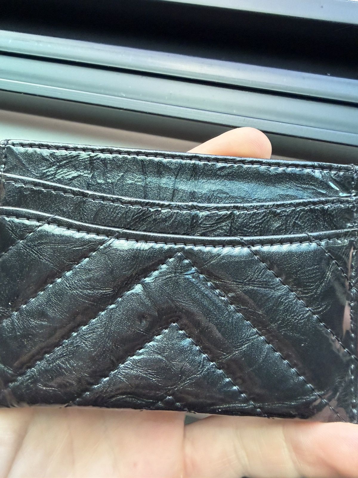Chanel Chanel Patent Black Cardholder Size ONE SIZE - 6 Thumbnail
