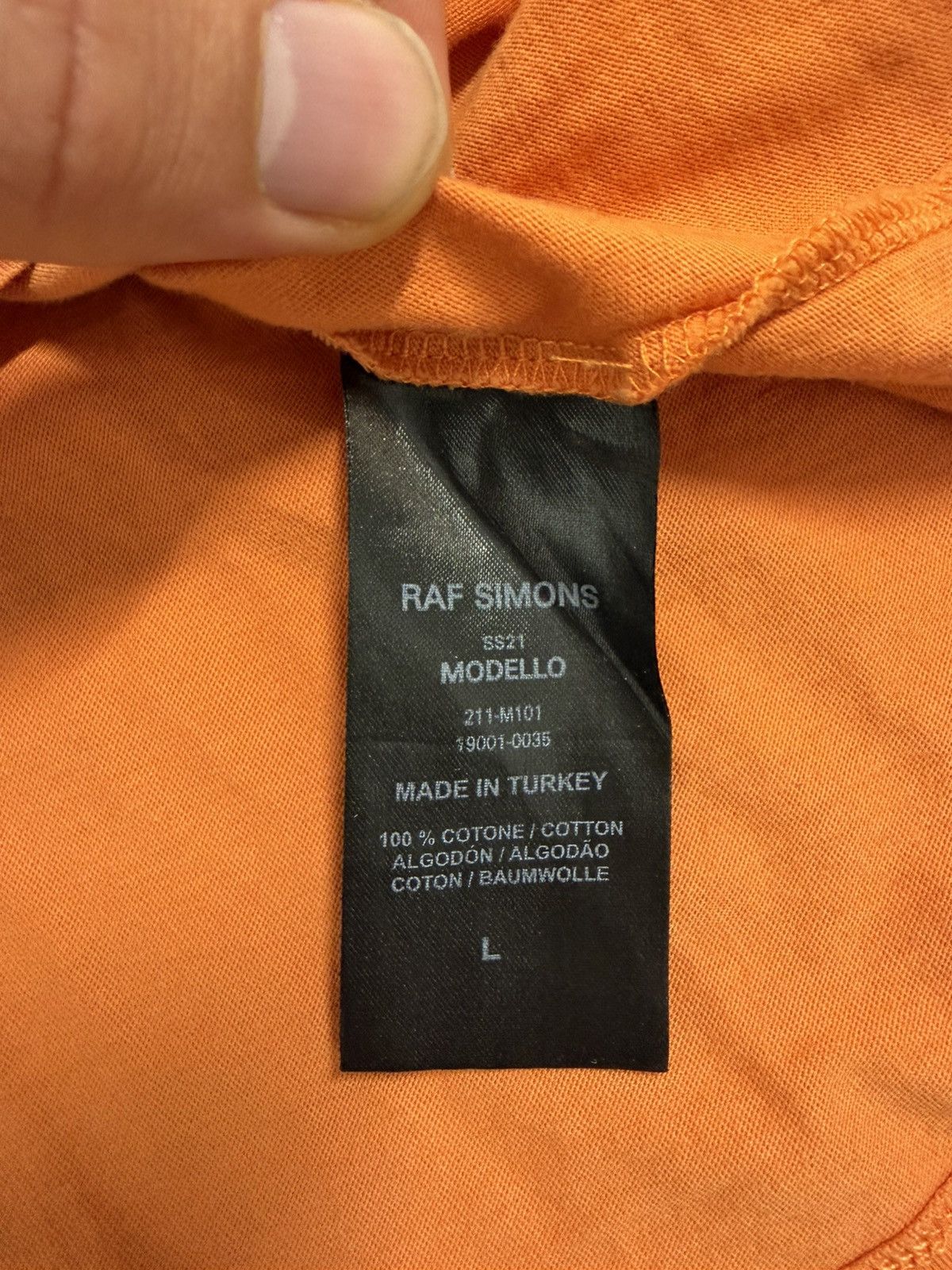 Raf Simons Raf Simons S/S2021 Join Us T-Shirt Size US L / EU 52-54 / 3 - 8 Thumbnail