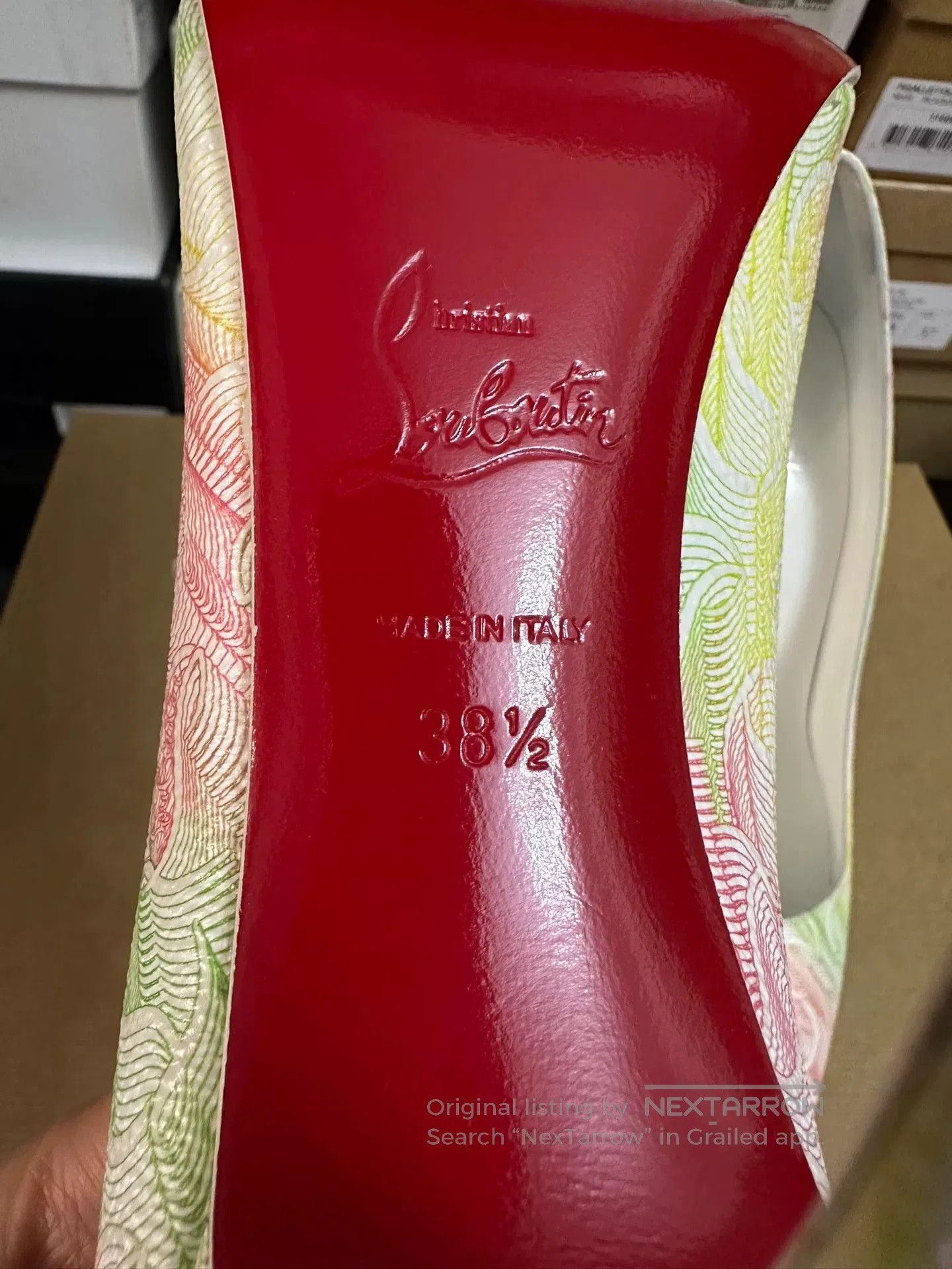 Christian Louboutin Christian Louboutin Red Sole High Heels. Size US 7.5 / IT 37.5 - 6 Thumbnail