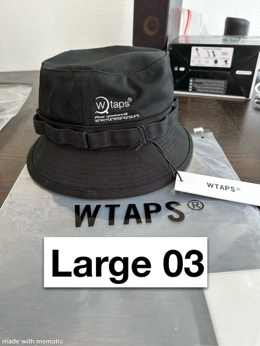 Wtaps WTAPS Jungle 02 Bucket Hat Black Large 03 | Grailed