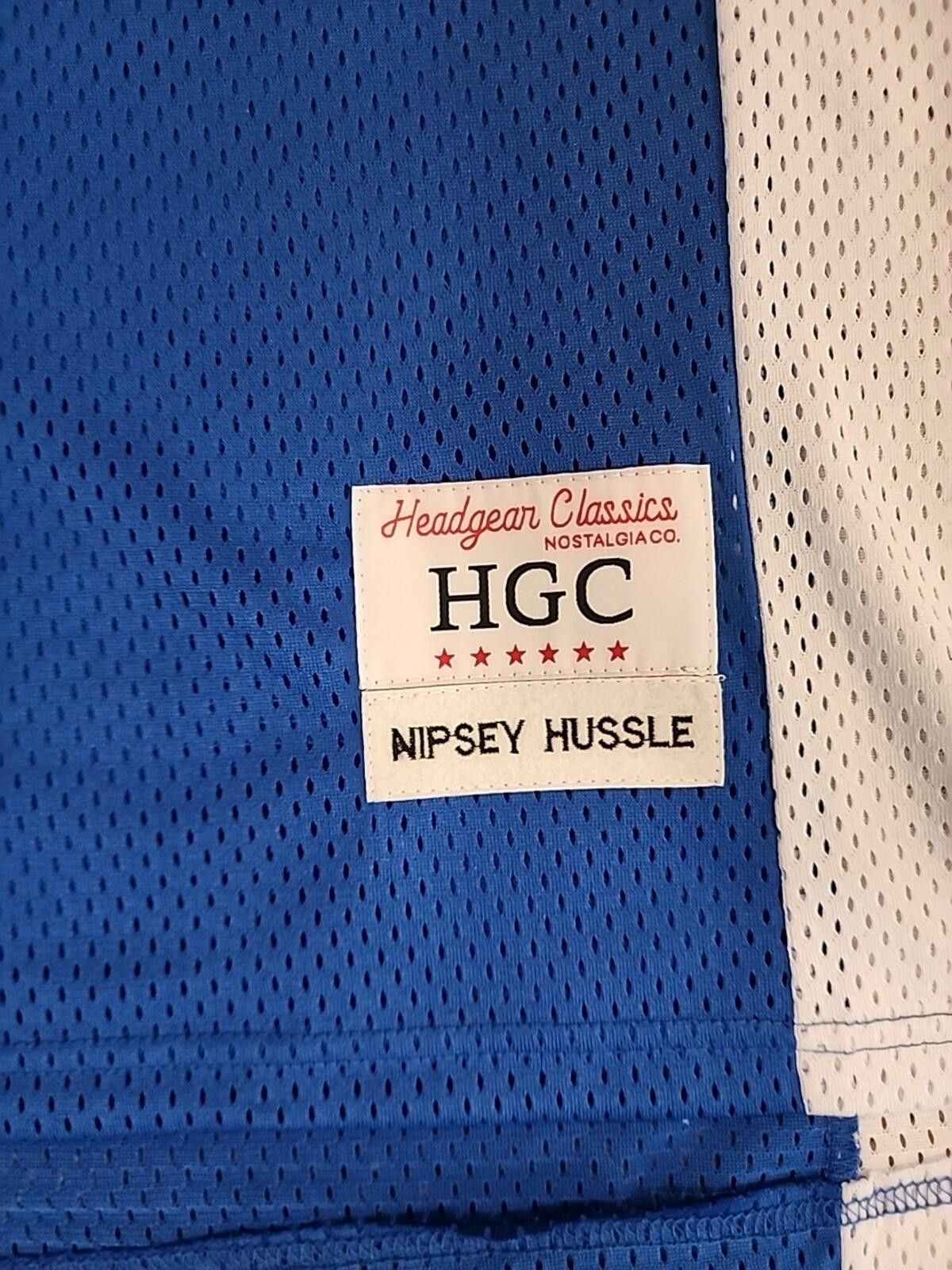 Other Headgear Classics Nispey Hussle Crenshaw Jersey 2XL (034) Size US XXL / EU 58 / 5 - 4 Thumbnail