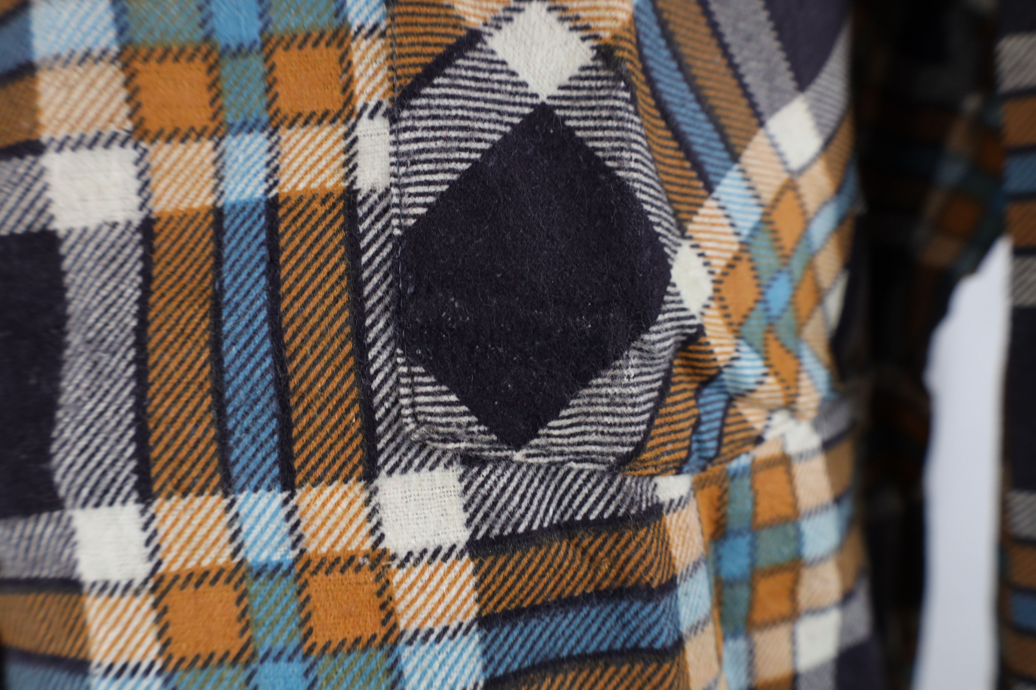 Vintage Deadstock Vintage 70s Streetwear Flannel Button Shirt Plaid Size US XL / EU 56 / 4 - 5 Thumbnail