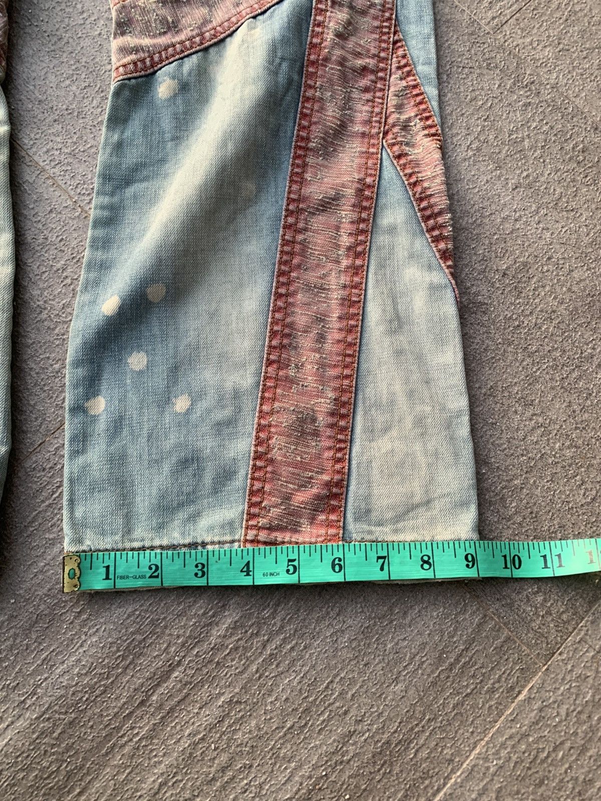 Japanese Brand Joneaa Art Jeans Pants Size US 30 / EU 46 - 6 Thumbnail