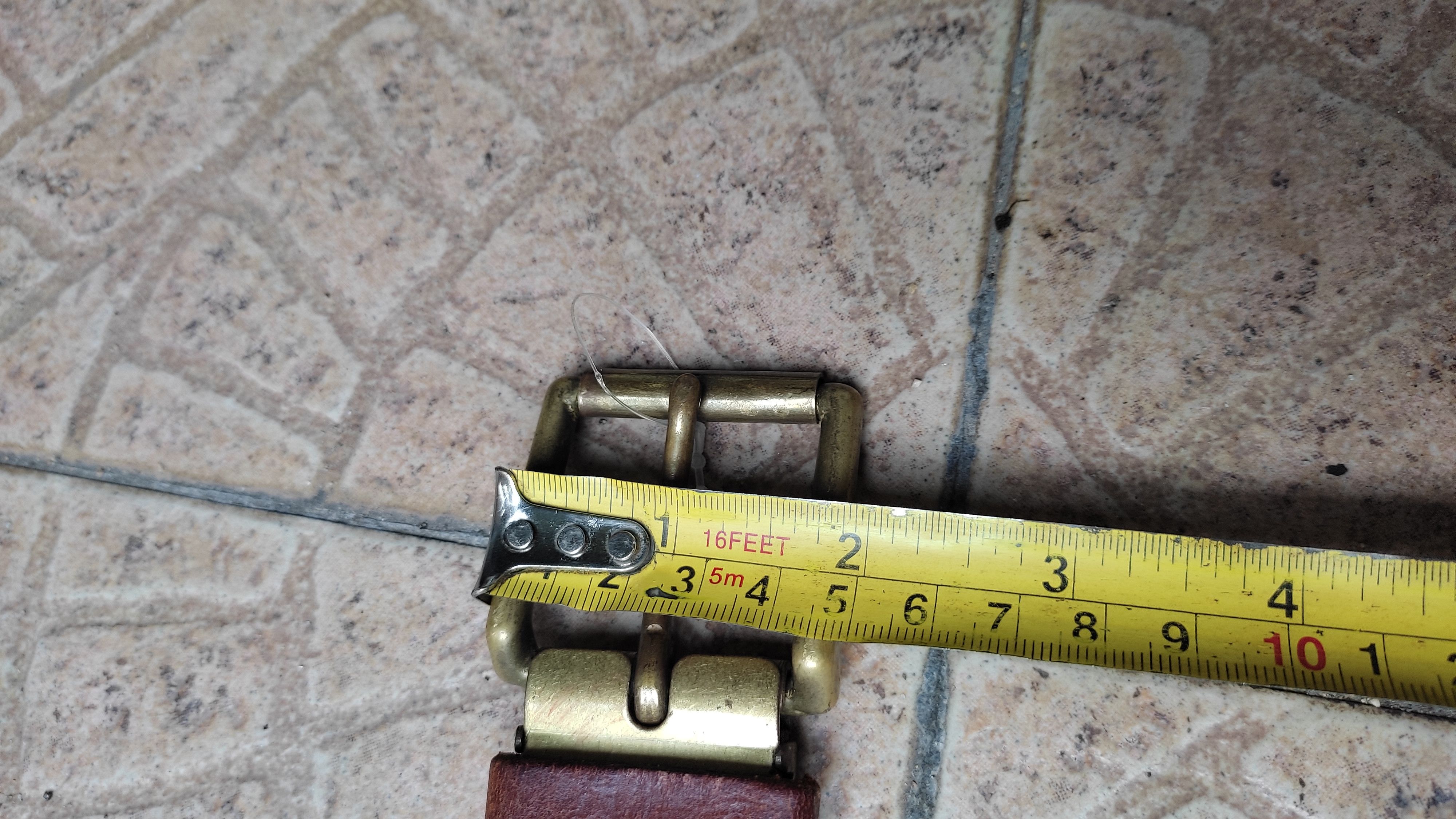 WESCO Vintage wesco brass belt Size 32 - 3 Thumbnail