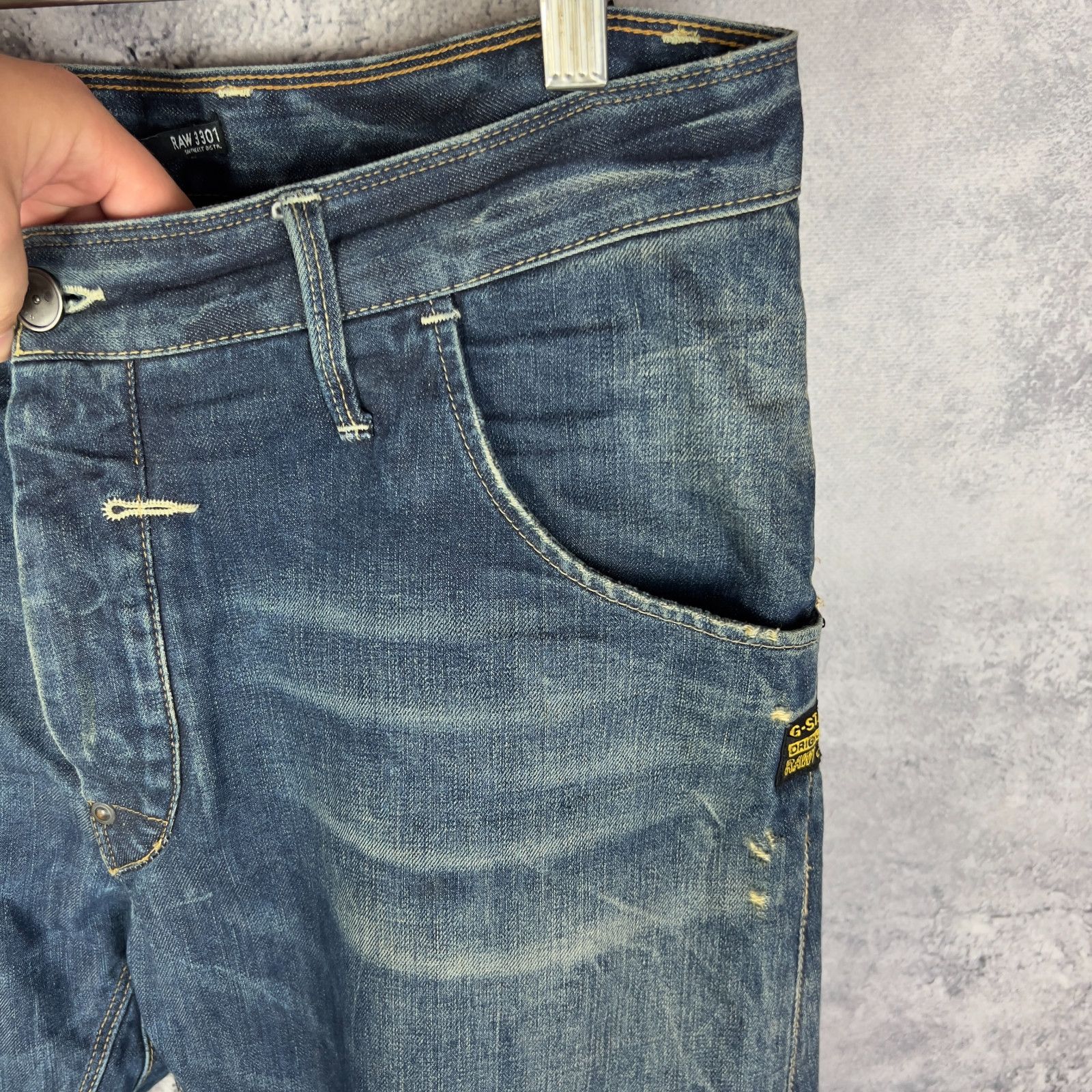 G-Star G-Star Jeans Men's Size 33 Blue Cotton ` Size US 33 - 7 Thumbnail