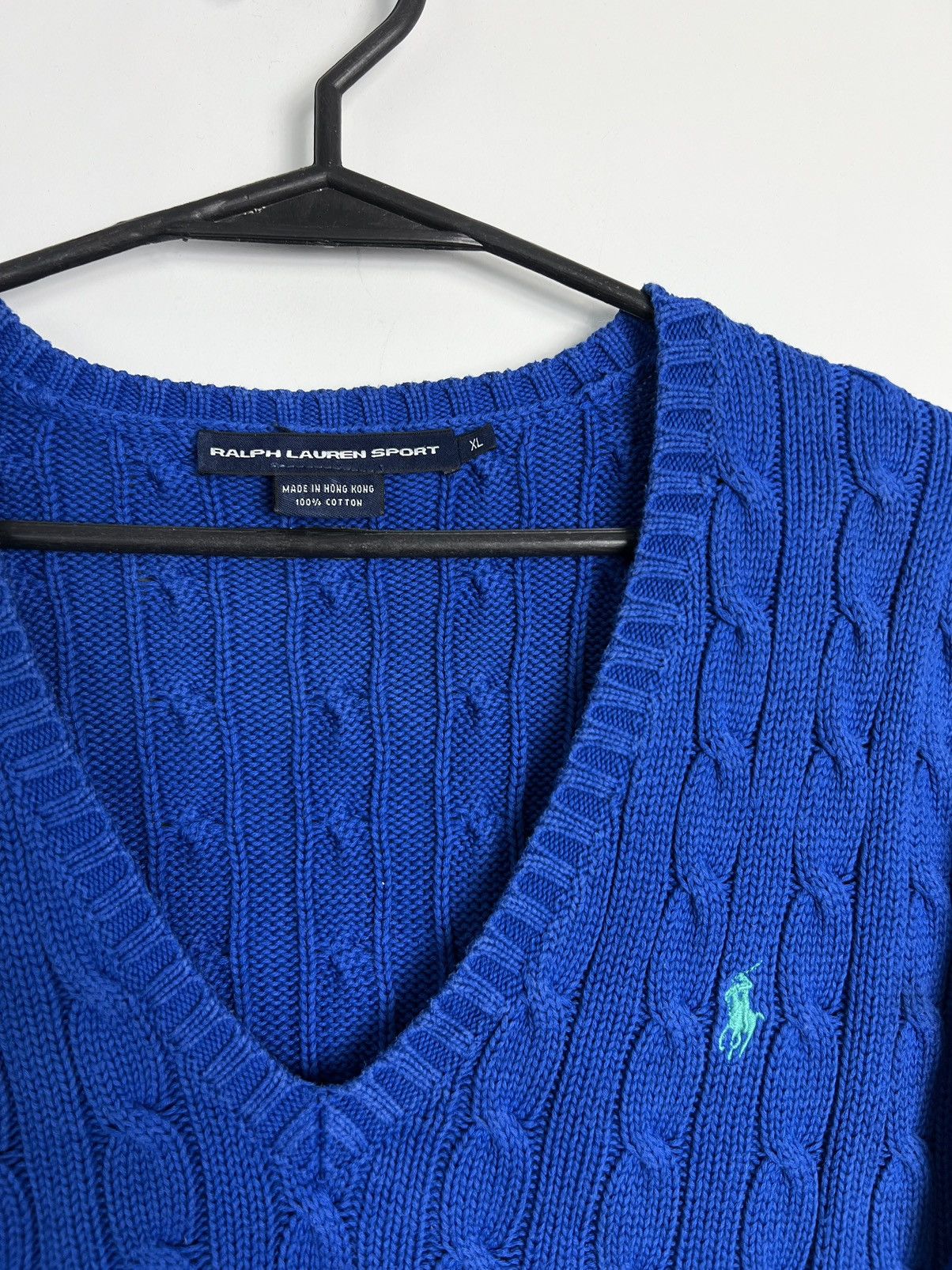 Polo Ralph Lauren × Ralph Lauren Braid Sweater Polo Ralph Lauren 100% Cotton Size XL / US 12-14 / IT 48-50 - 2 Thumbnail