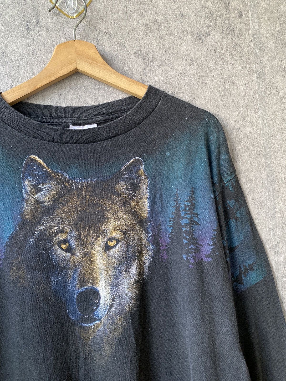Habitat × Vintage Vintage 90’s Animal Tee Habitat Long Sleeves Size US L / EU 52-54 / 3 - 4 Thumbnail