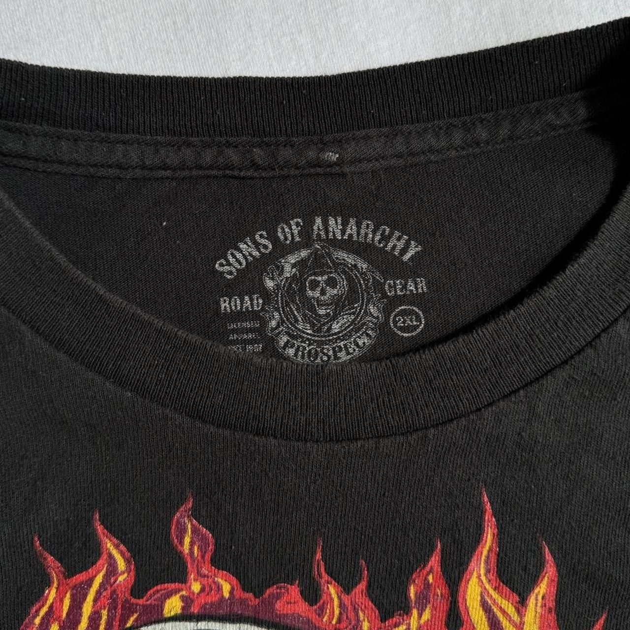 Vintage Vintage Sons of Anarchy Graphics Black Tee Shirt Size US XXL / EU 58 / 5 - 5 Thumbnail