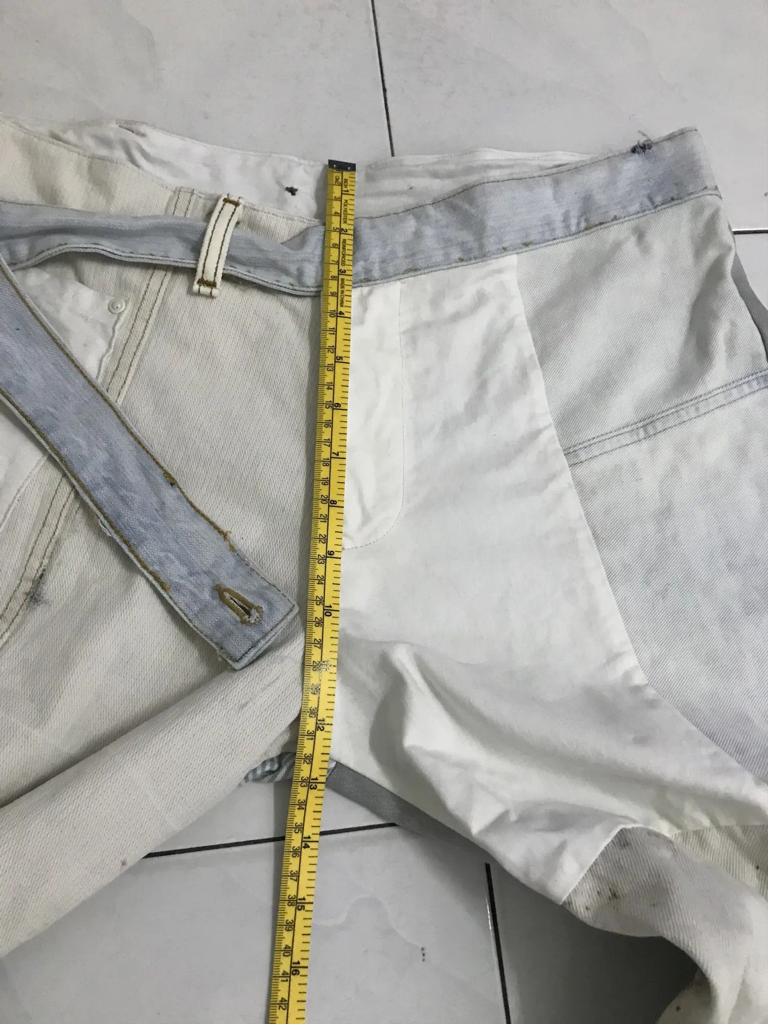 Vintage Berlin Industries Patchwork Asymmetrical denim Size US 36 / EU 52 - 10 Thumbnail