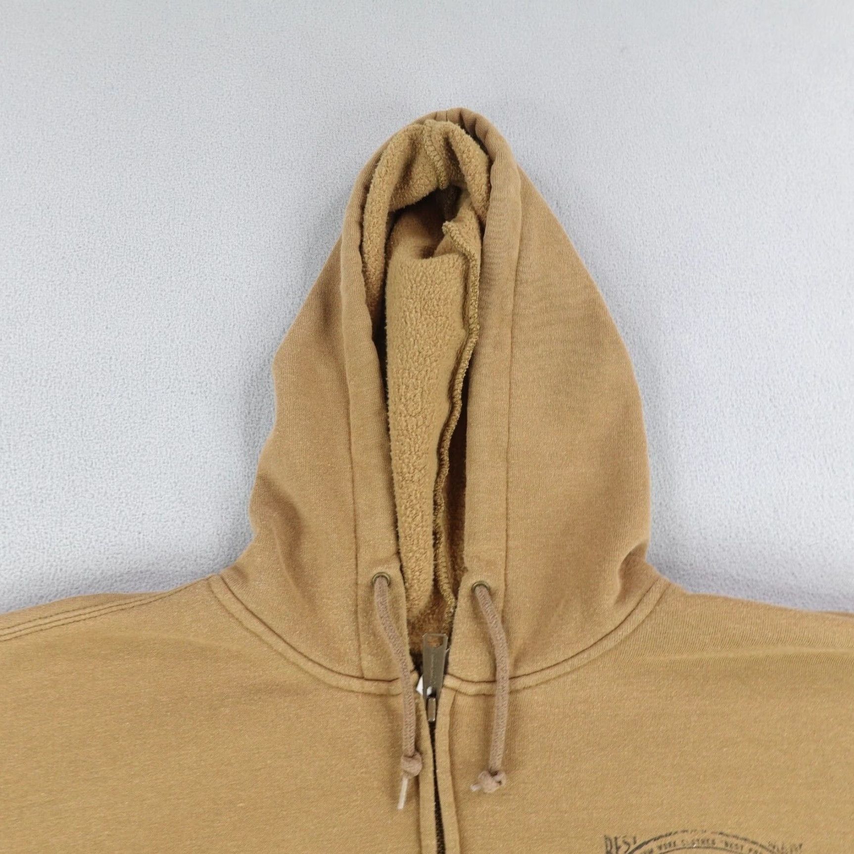 Carhartt VINTAGE Carhartt Hoodie Mens XL Brown Full Zip Logo Size US XL / EU 56 / 4 - 2 Thumbnail
