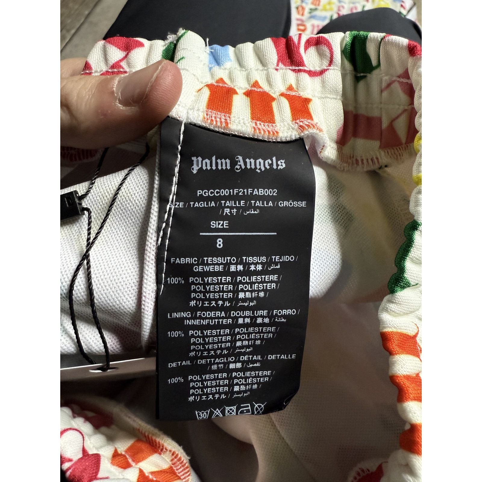 Palm Angels Palm Angels Multi Color Tracksuit Kids Used 8T Size US XXS / EU 40 - 3 Thumbnail