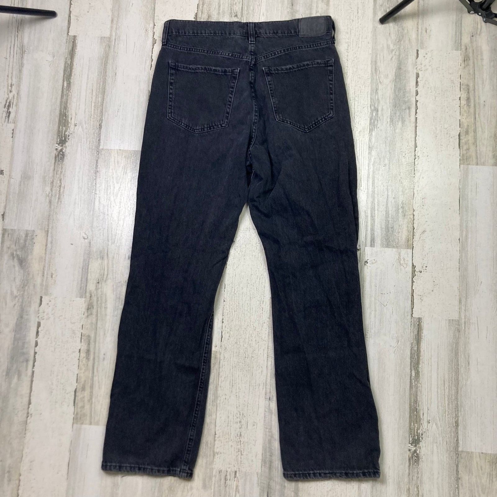 Aeropostale Aeropostale Ripped Black 90s Baggy Ripped Jeans Size US 31 - 5 Thumbnail