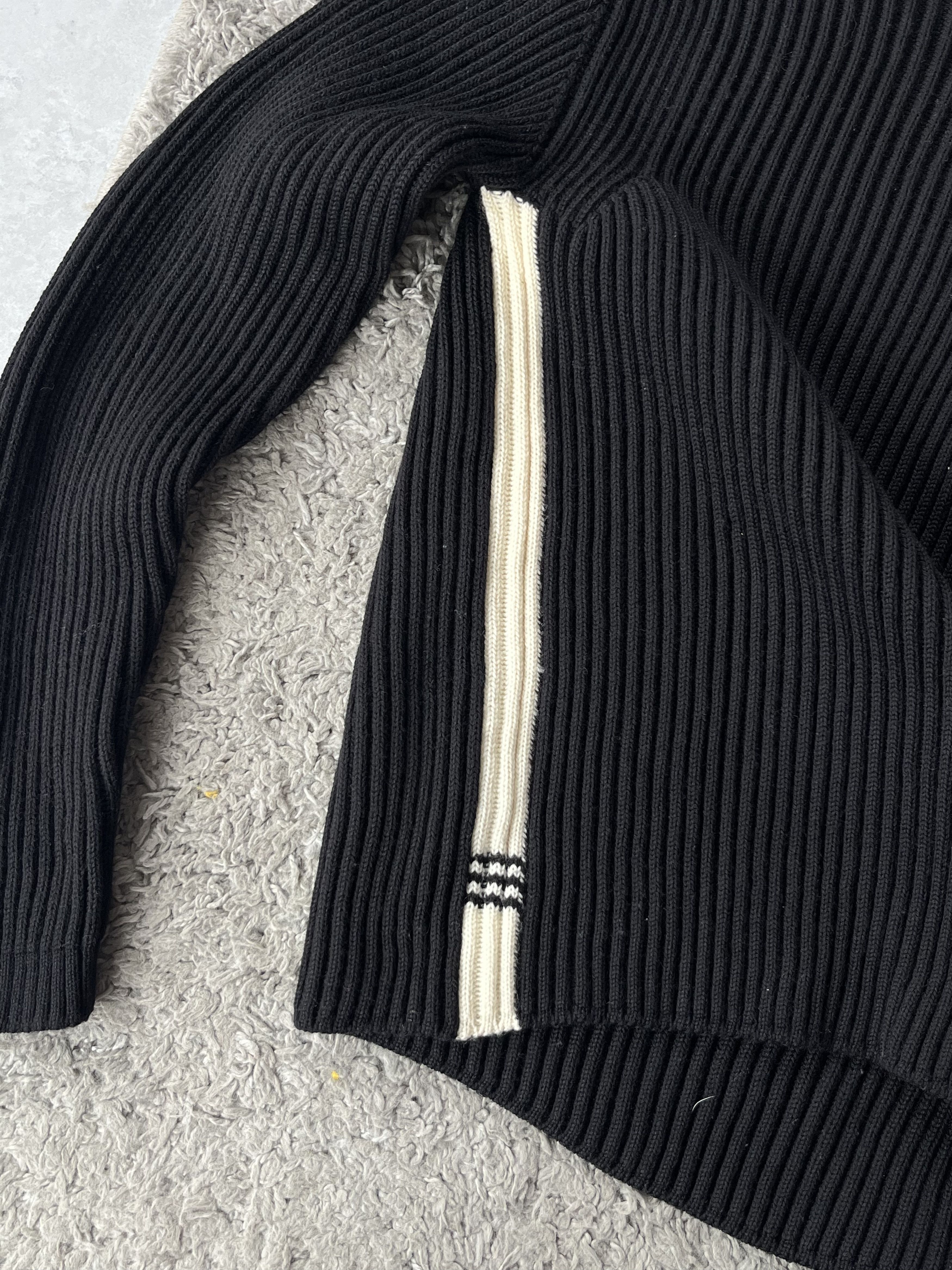 Stone Island STONE ISLAND Vintage Elastic Sweater 100% Wool MADE IN ITALY Size US S / EU 44-46 / 1 - 5 Thumbnail