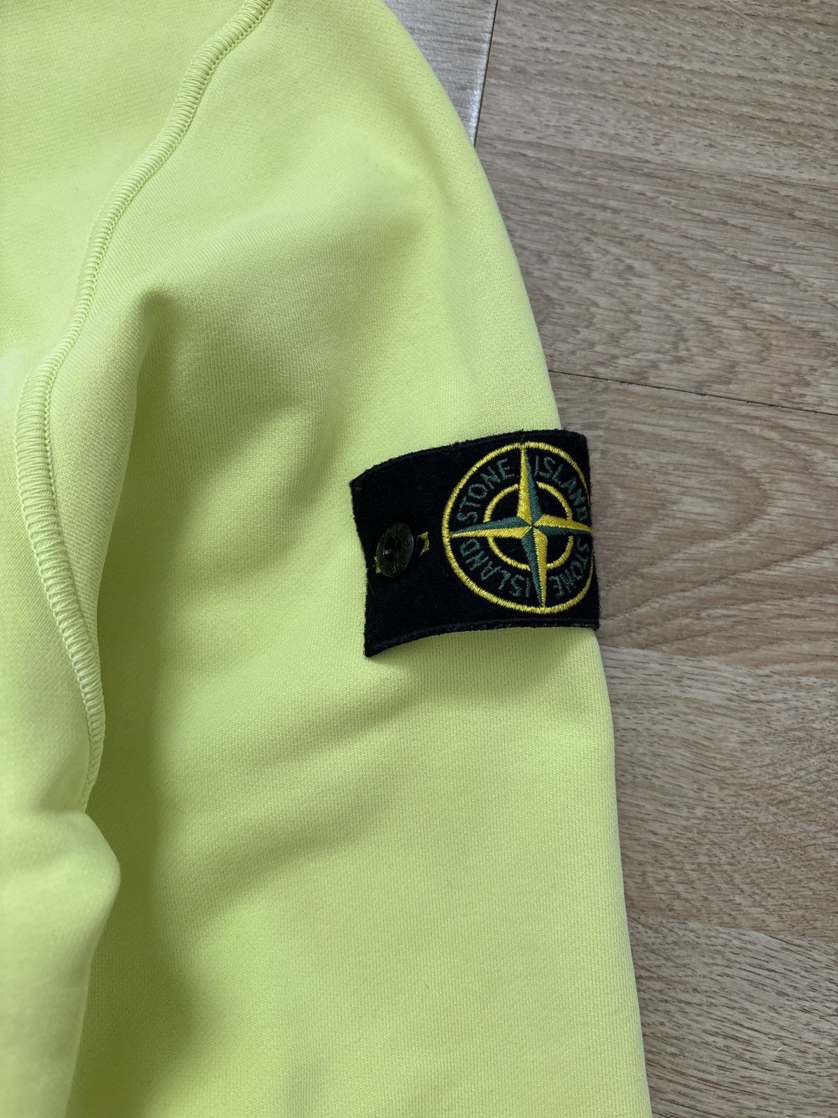 Stone Island Hoodie Stone Island Neon Green Large Size US L / EU 52-54 / 3 - 4 Thumbnail