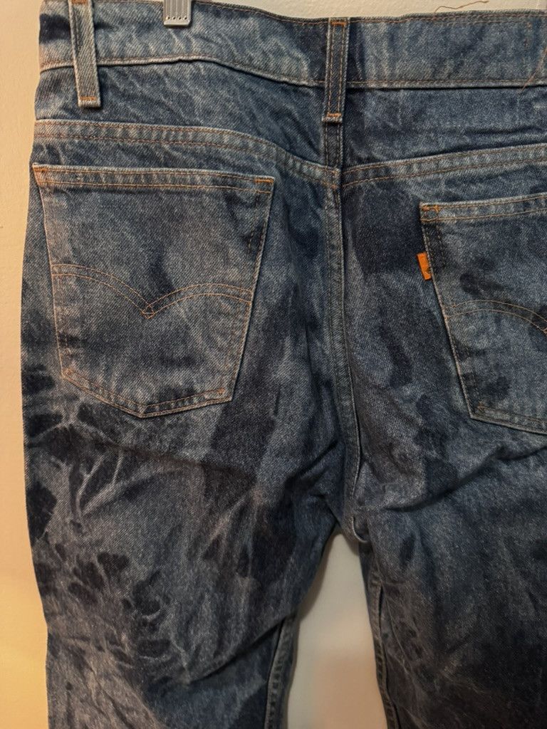 Levi's Vintage Levi's 505 - Bleached Orange Tab Size US 33 - 3 Thumbnail