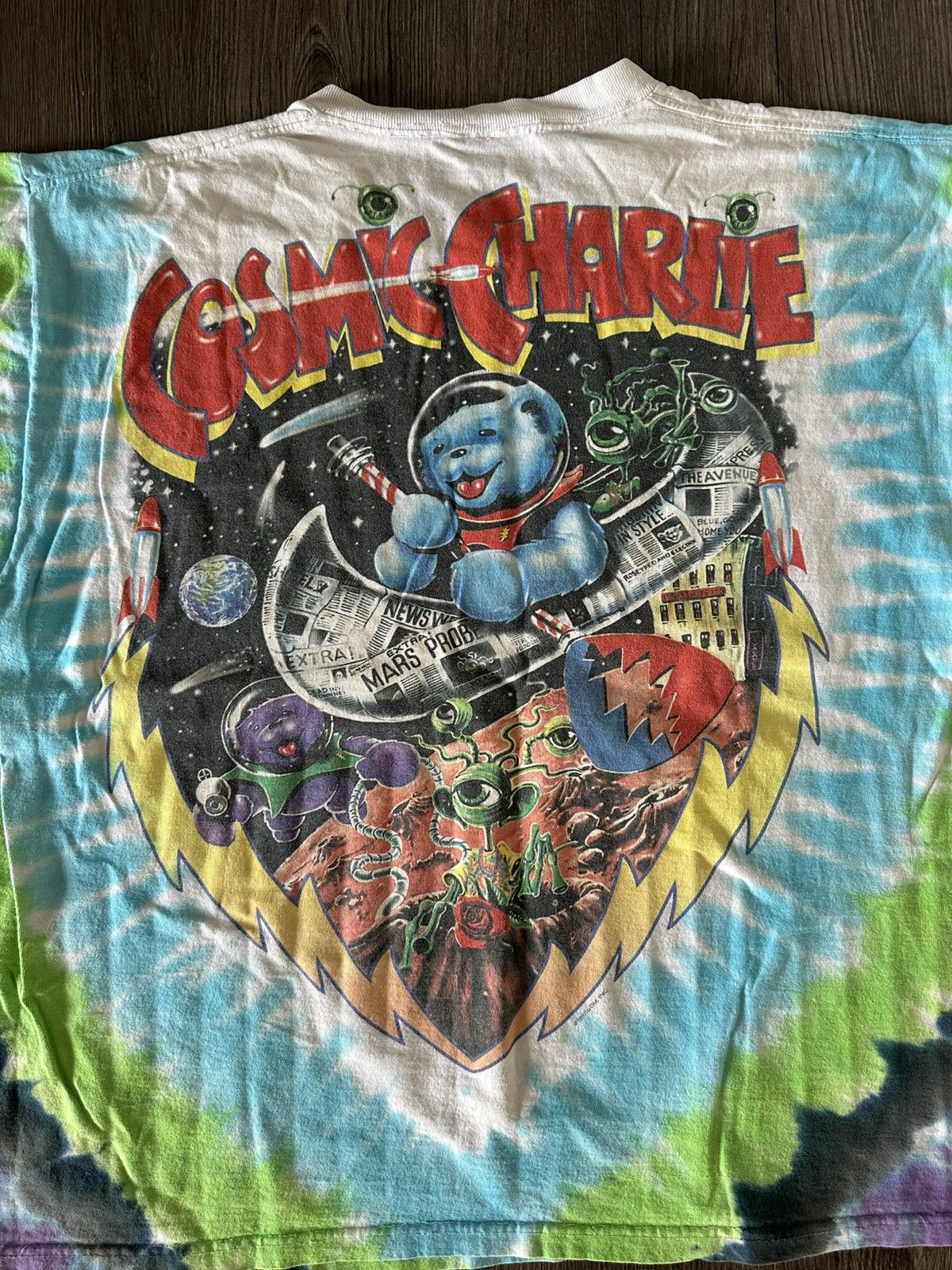 Grateful Dead Vintage Grateful Dead Size US XL / EU 56 / 4 - 4 Thumbnail