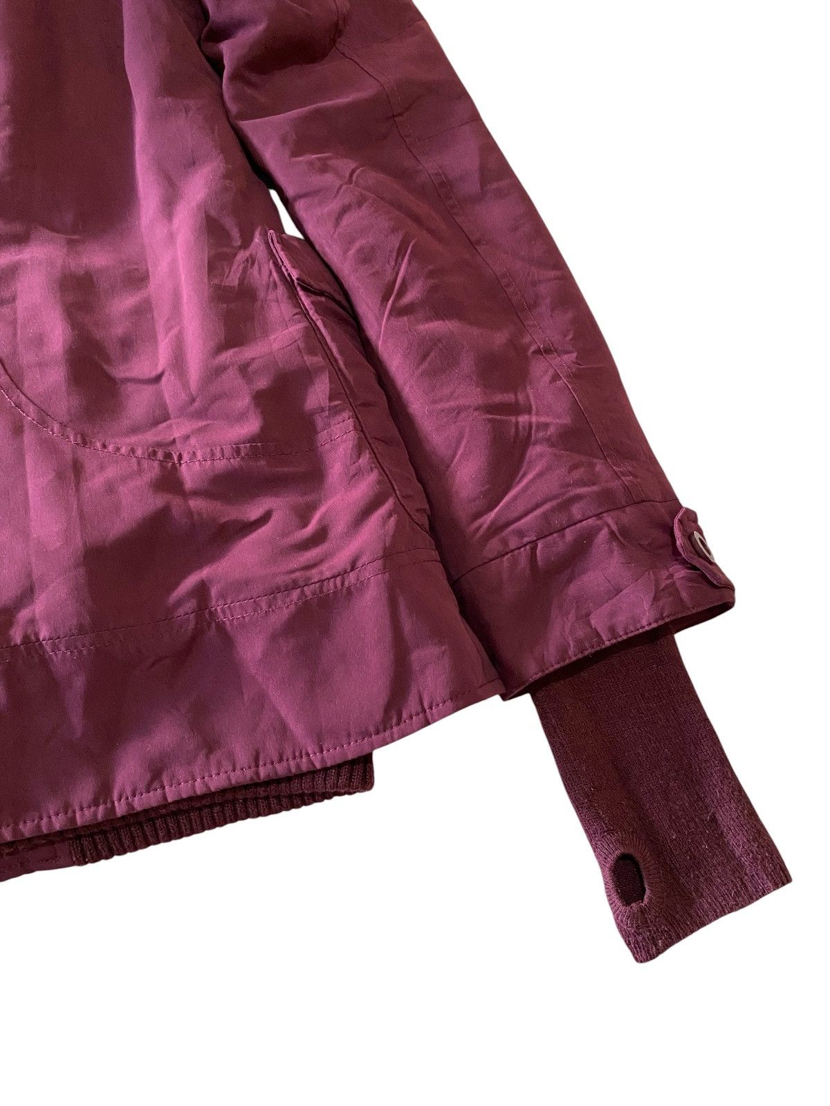 SLY Sly Burgundy Fur Hood Parka Jacket Winter Coat Toggle Button Size US S / EU 44-46 / 1 - 14 Thumbnail