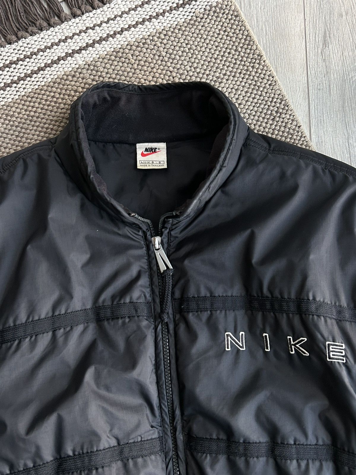 Nike × Vintage Vintage Nike Swoosh Jacket Y2K Size US S / EU 44-46 / 1 - 4 Thumbnail