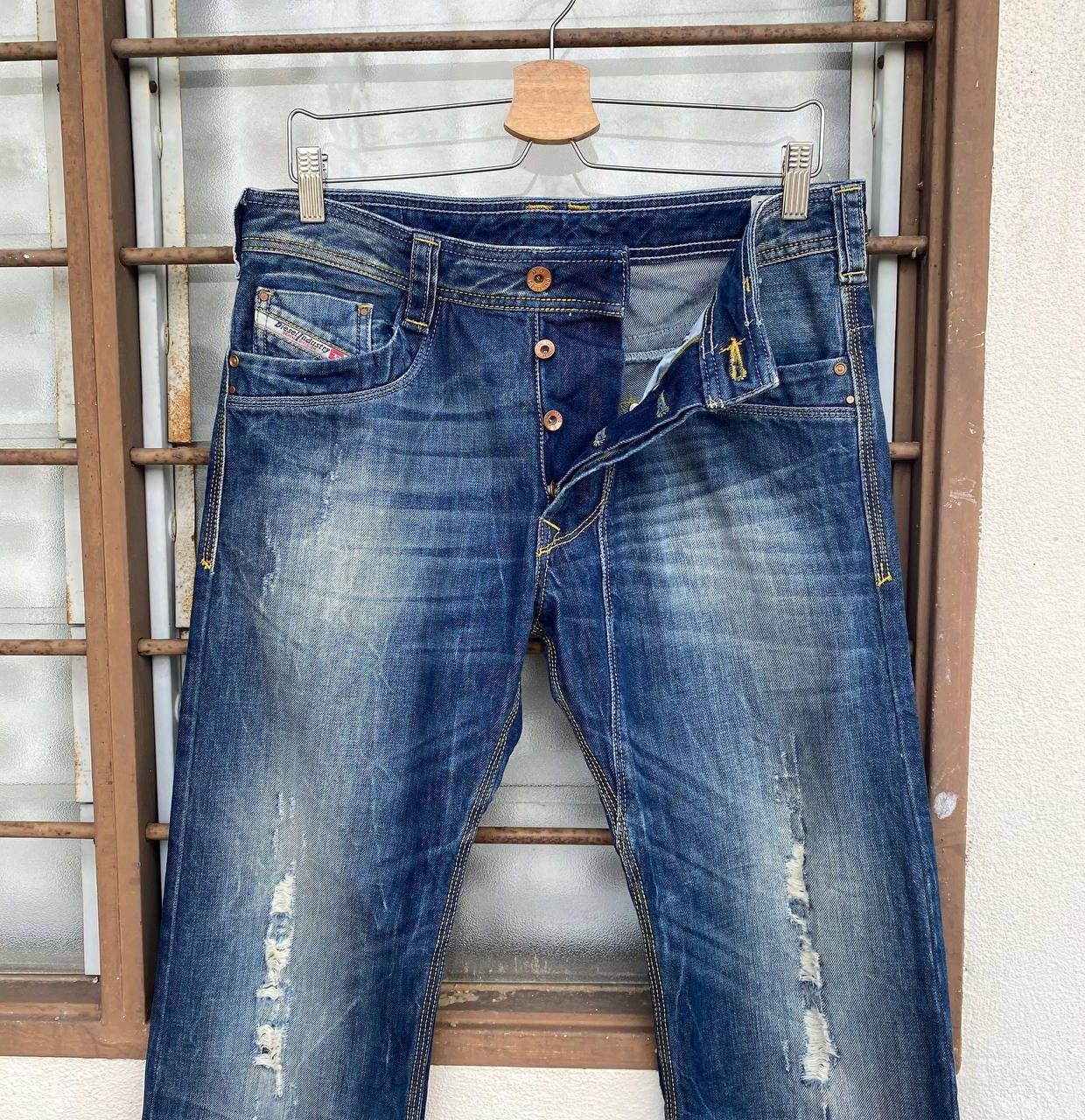 Diesel DIESEL INDUSTRY TIMMEN REGULAR STRAIGHT DISTRESSED BJO7-15 Size US 30 / EU 46 - 2 Thumbnail