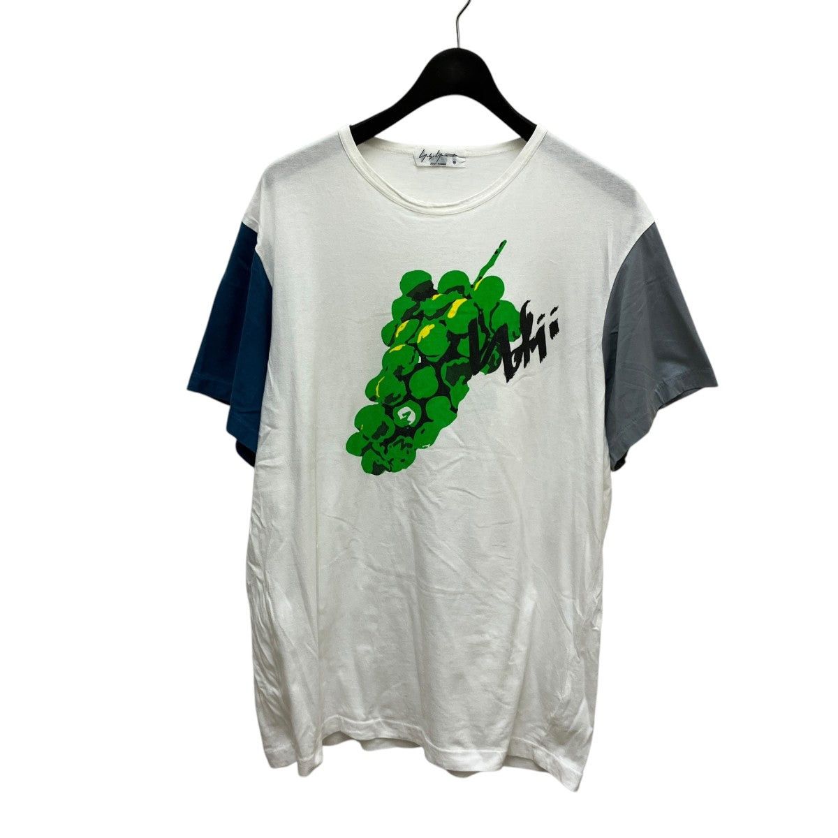 Yohji Yamamoto Pour Homme Archive Grape Print Tee Size US L / EU 52-54 / 3 - 1 Thumbnail