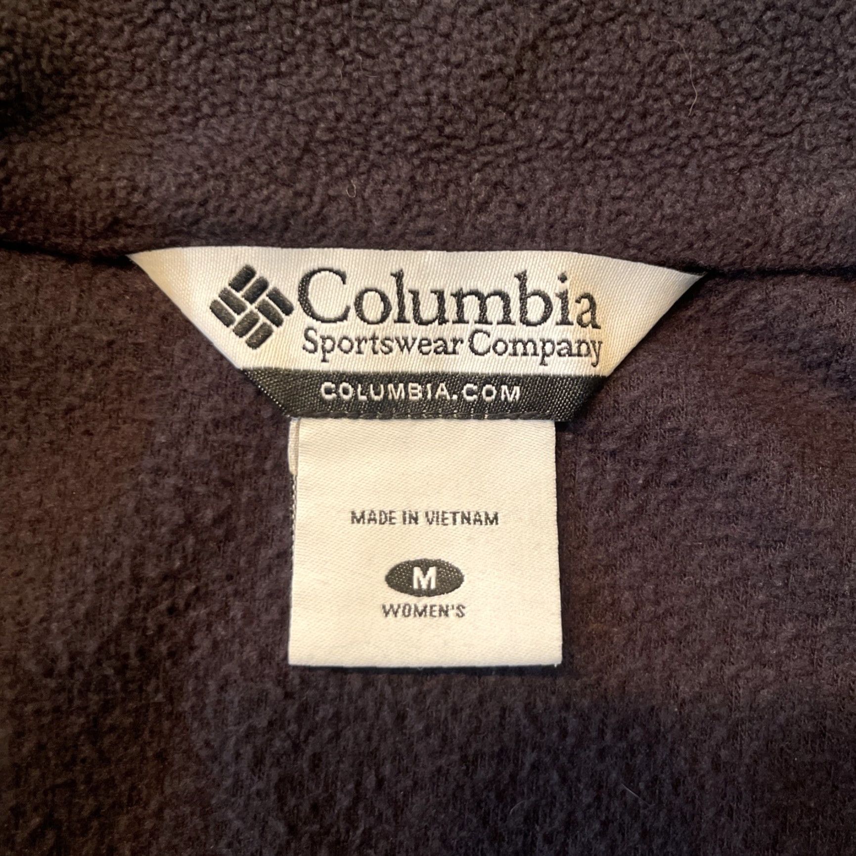 Vintage Columbia Women’s Fleece Jacket Coat Full Zip Black Size Medium Size M / US 6-8 / IT 42-44 - 4 Thumbnail