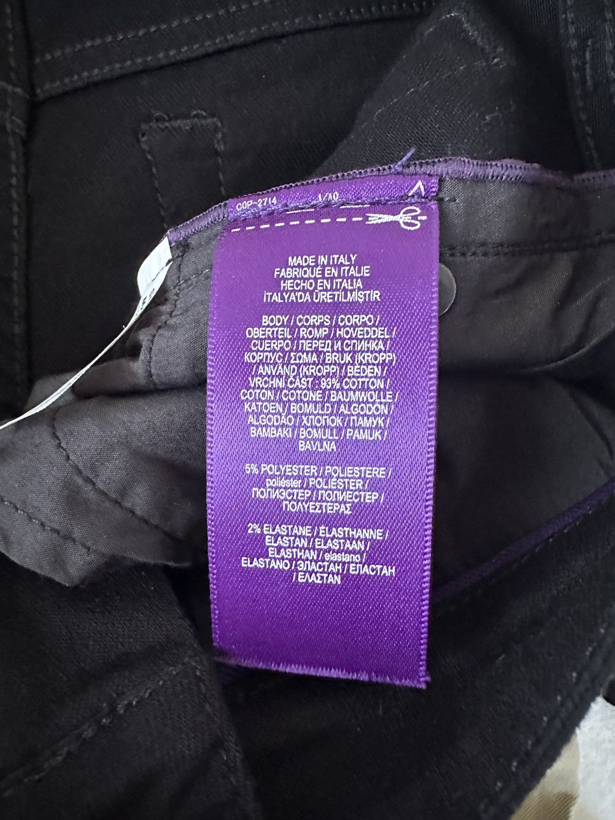 Ralph Lauren Purple Label Jeans Size 26" / US 2 / IT 38 - 3 Thumbnail