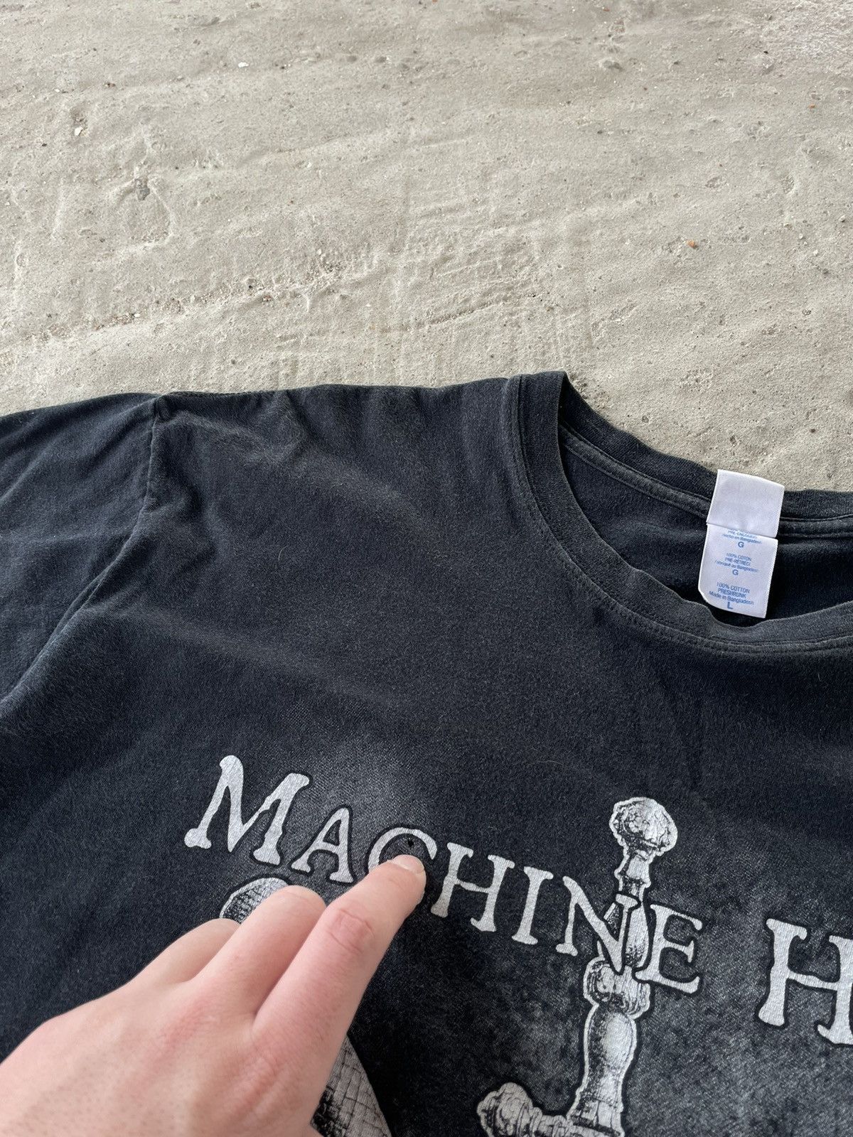 Band Tees × Vintage Vintage 2007 Machine Head The Blackening Metal Album T Shirt Size US L / EU 52-54 / 3 - 6 Thumbnail