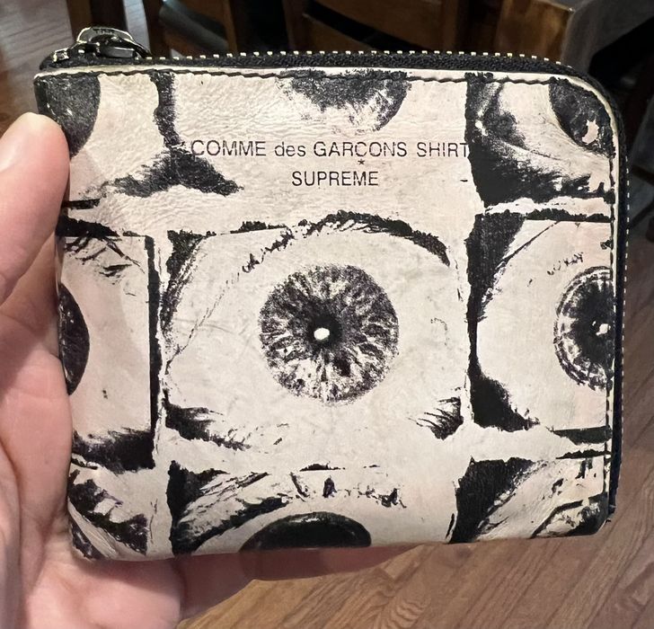 Supreme x outlet cdg wallet