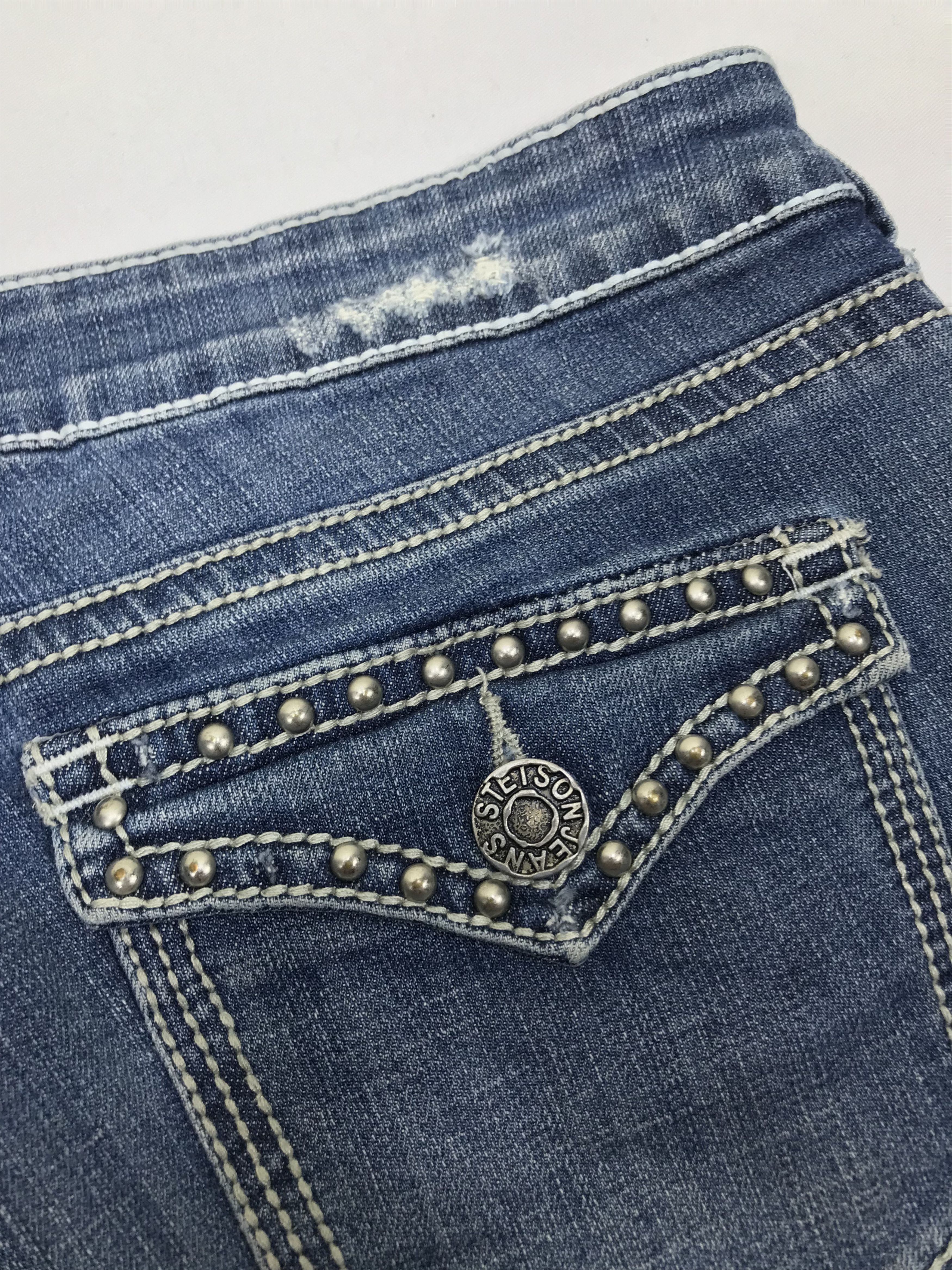 Stetson Vintage Stetson Bell Bottom Flare Jeans Size US 33 - 10 Thumbnail