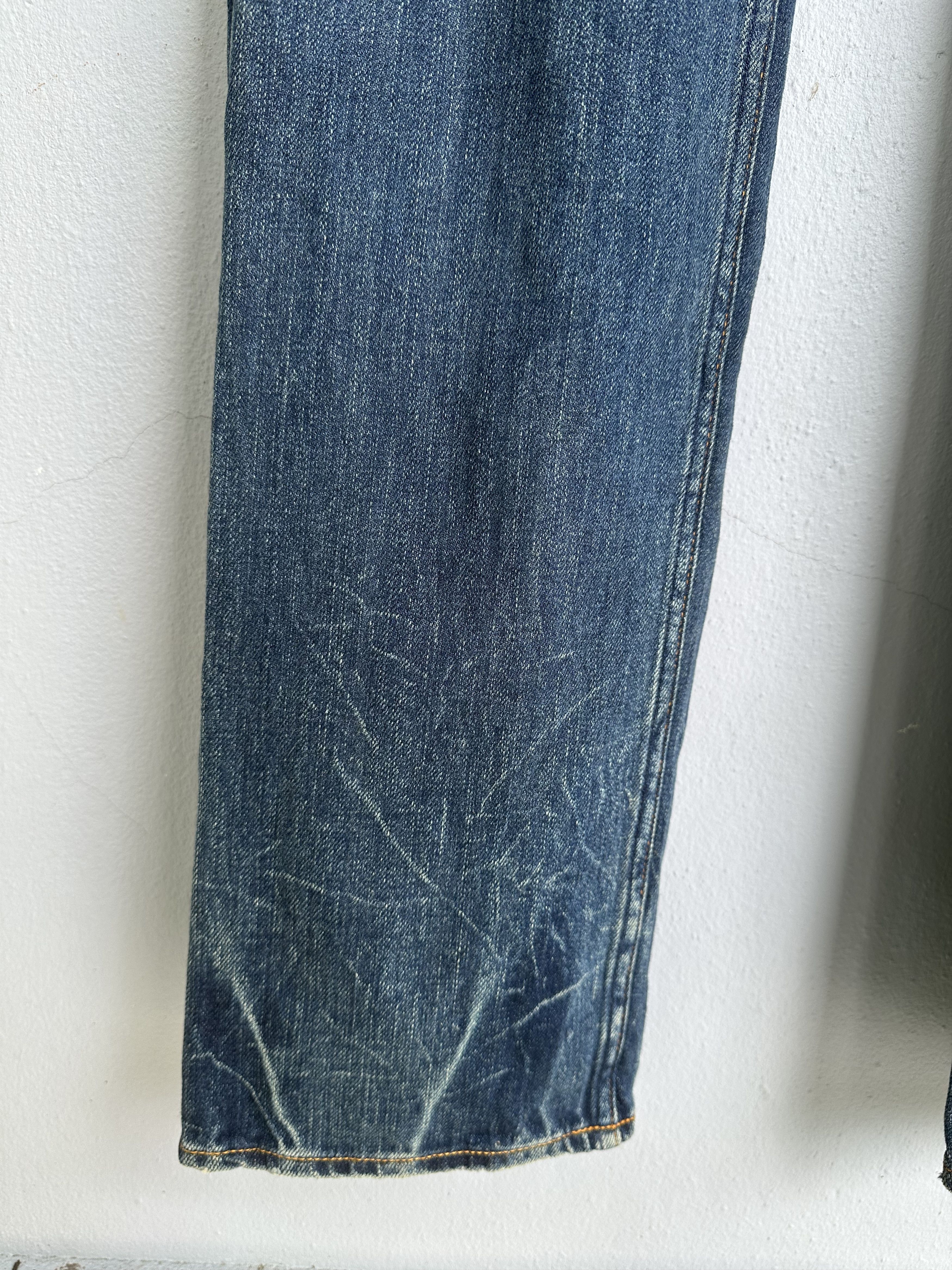 Japanese Brand Japanese Brand Sadistic Blue SBJC Distressed Denim Jeans Size US 35 - 7 Thumbnail