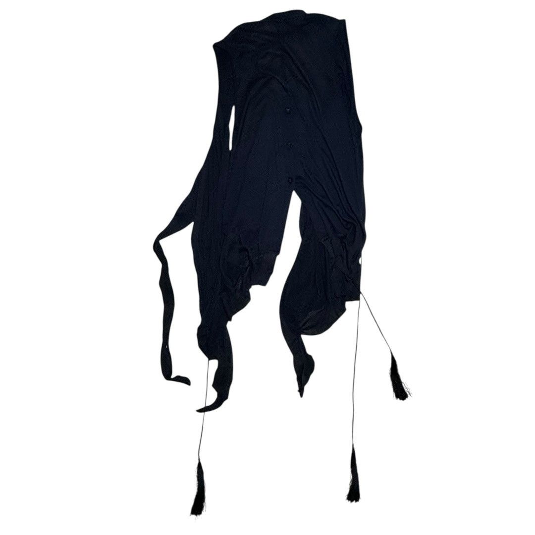 Ann Demeulemeester Ann Demeulemeester Fringe Vest Size S / US 4 / IT 40 - 2 Thumbnail