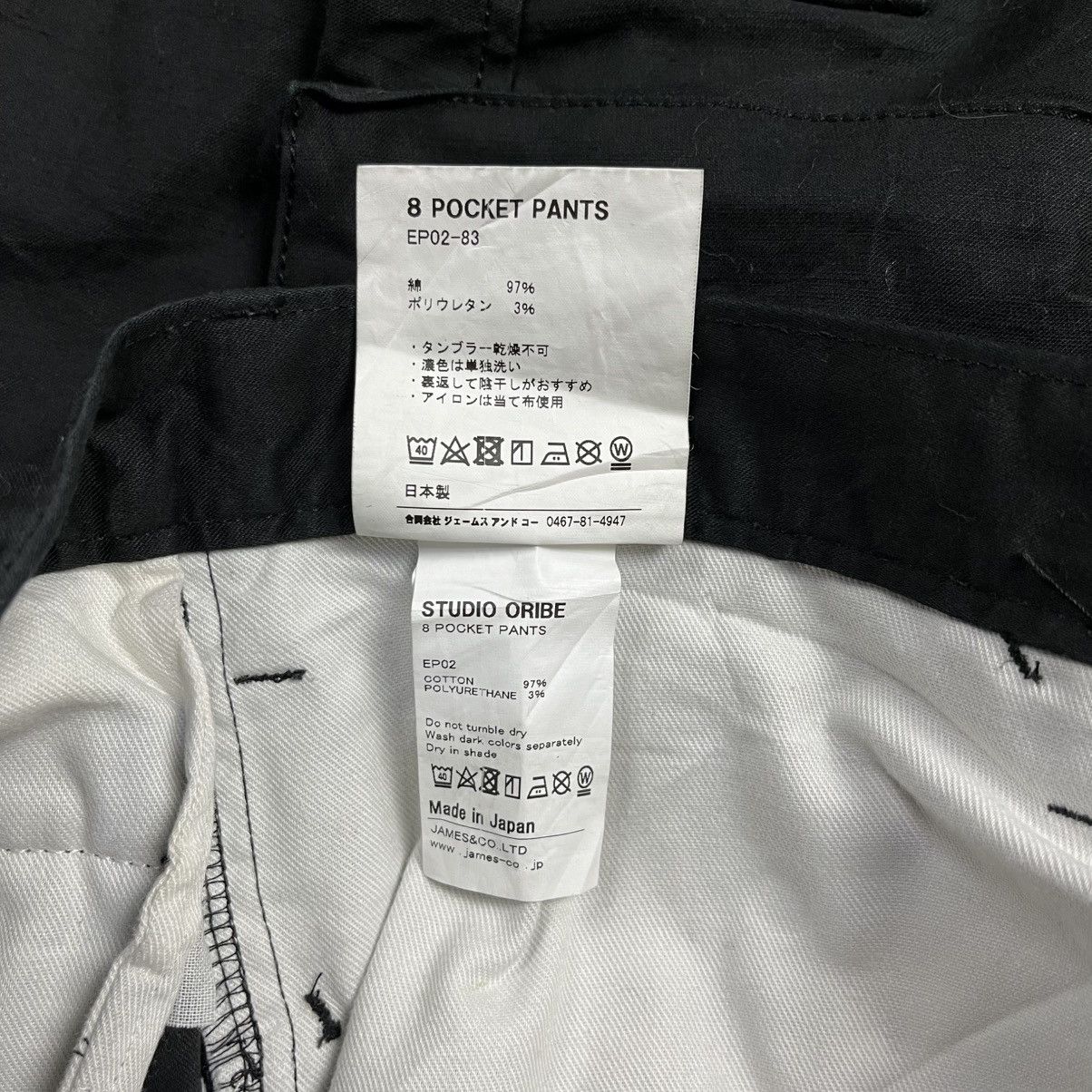14th Addiction 2000s Studio Oribe - 8 Pockets Cargo Pants Size US 29 - 8 Thumbnail