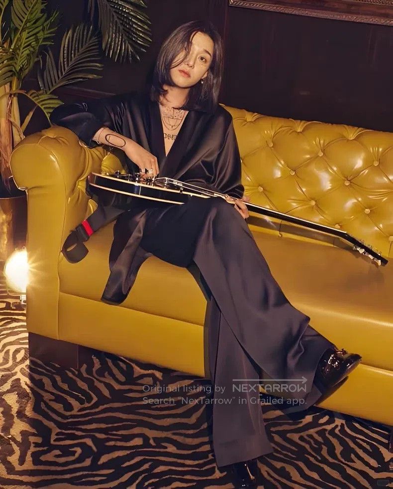 Saint Laurent Paris Saint Laurent Paris Black Mulberry Silk Sleep Robe Silk Ja Size US M / EU 48-50 / 2 - 9 Thumbnail