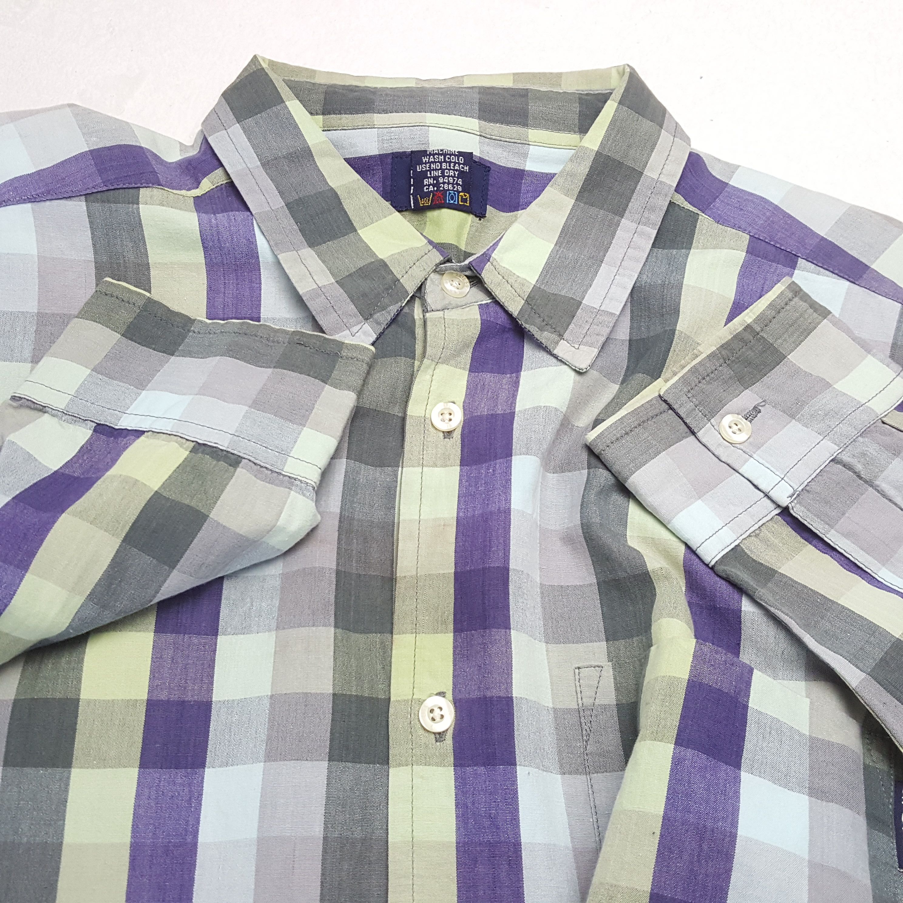 Stussy × Vintage Vintage STUSSY Streetwear Skateboard Style Logo Shirt Size US L / EU 52-54 / 3 - 8 Thumbnail