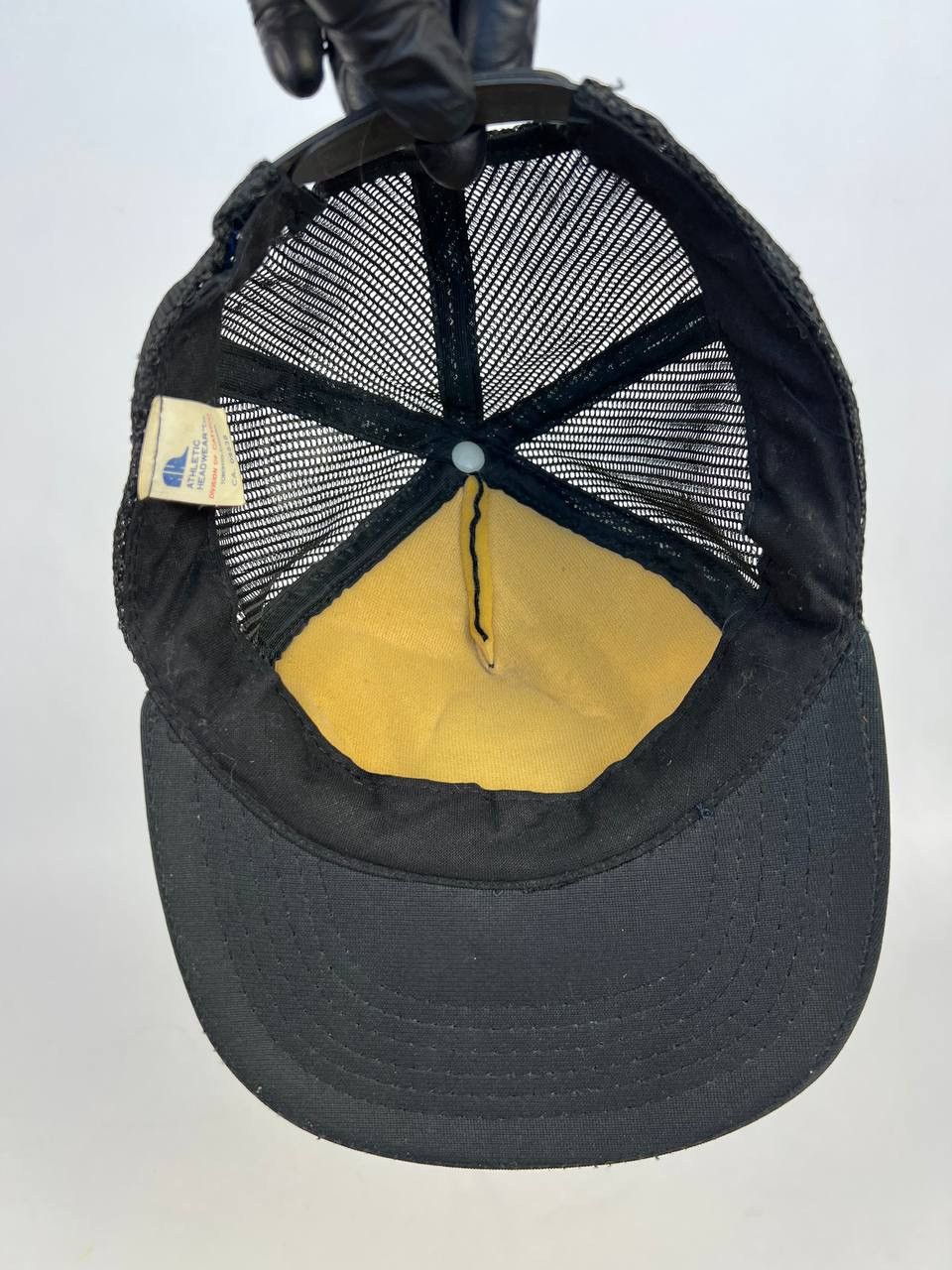 Harley Davidson Vintage punk rock y2k Harley davidson Cap black fire hat Size ONE SIZE - 4 Thumbnail