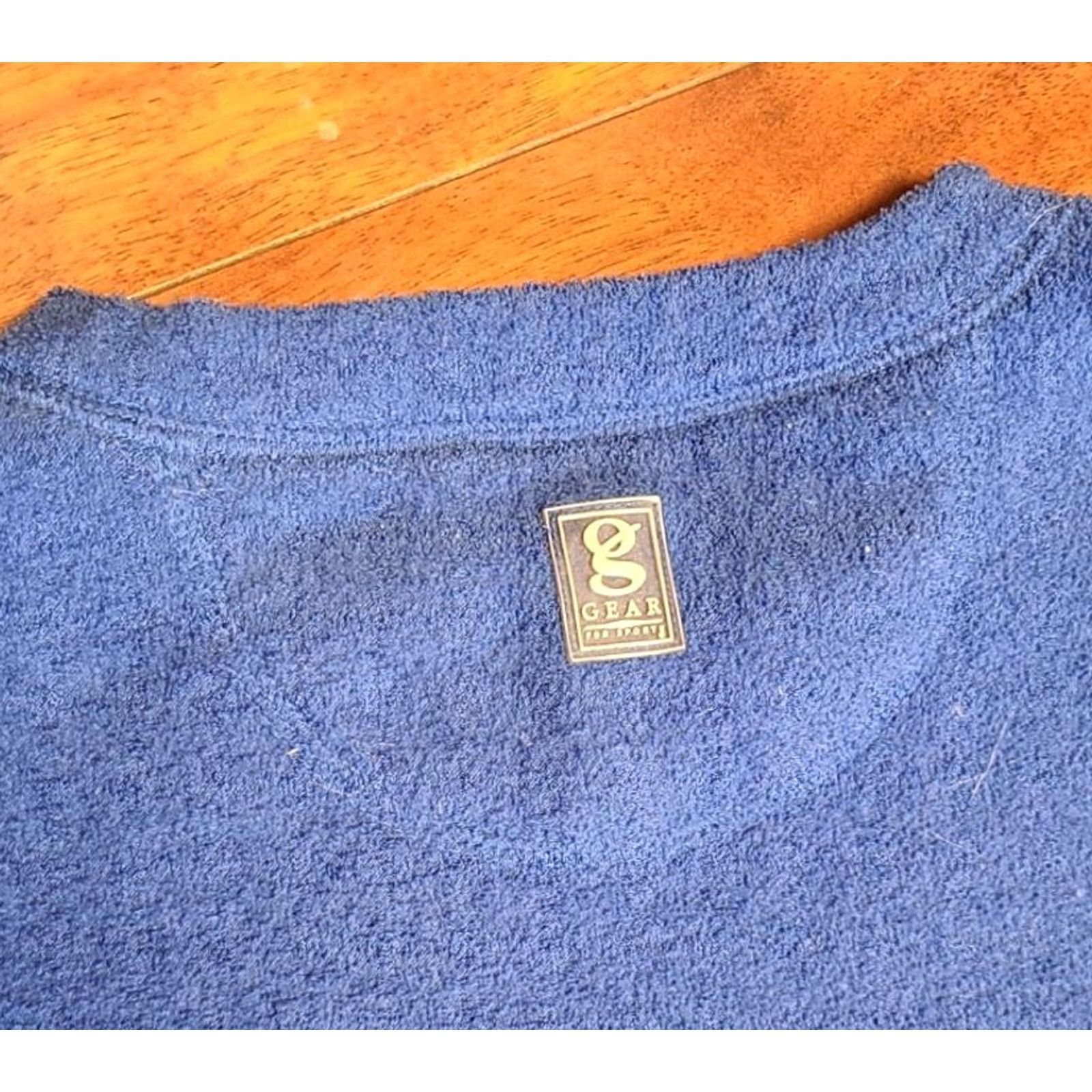 Vintage VINTAGE Gear for Sports Missouri Tigers Fleece Pullover Blue Mens XL Sweater Size US XL / EU 56 / 4 - 4 Thumbnail