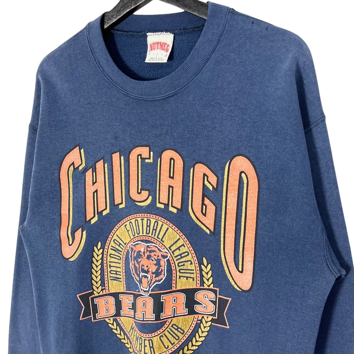 NFL Vintage 90s Chicago Bears Sweatshirt Size US L / EU 52-54 / 3 - 2 Thumbnail