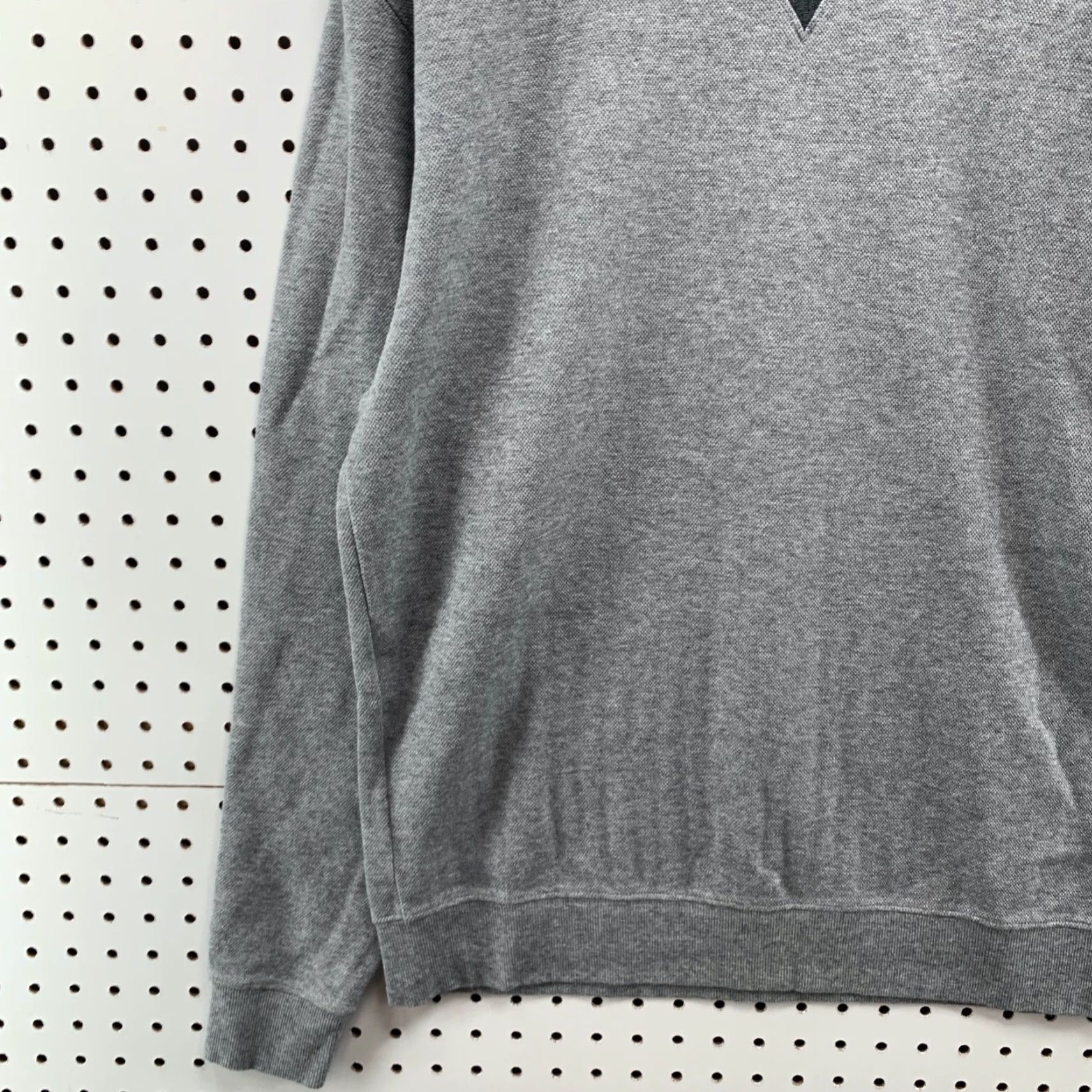 Vintage VINTAGE TURTLESON Pima Cotton Pullover Medium Sweater Gray V Notch Lightweight Mens Size US M / EU 48-50 / 2 - 4 Thumbnail
